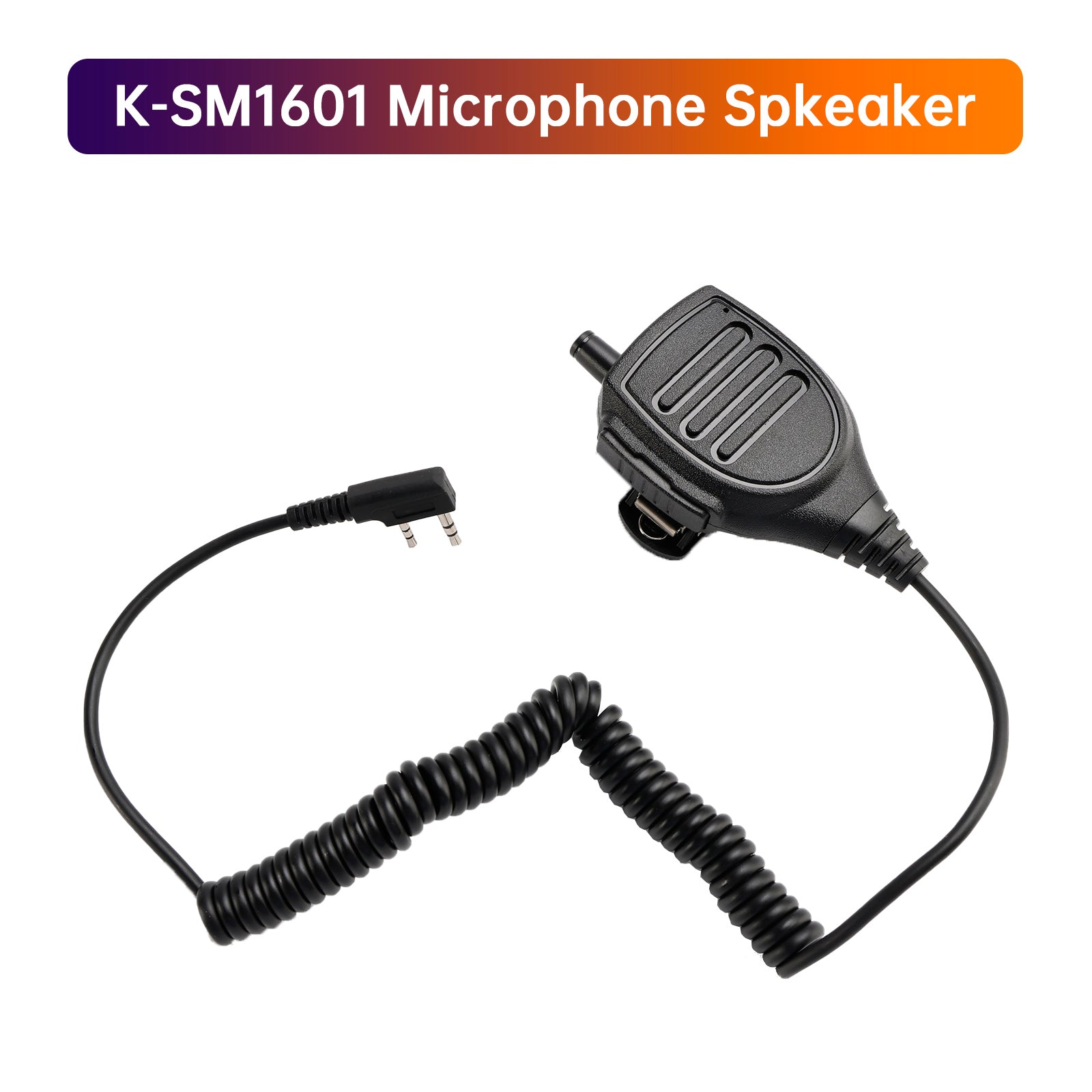 K-SM1601 Microfone-falante para TK-220 TH-F6 RPV516A KG659 TG-2AT PX-666 UV-5RB