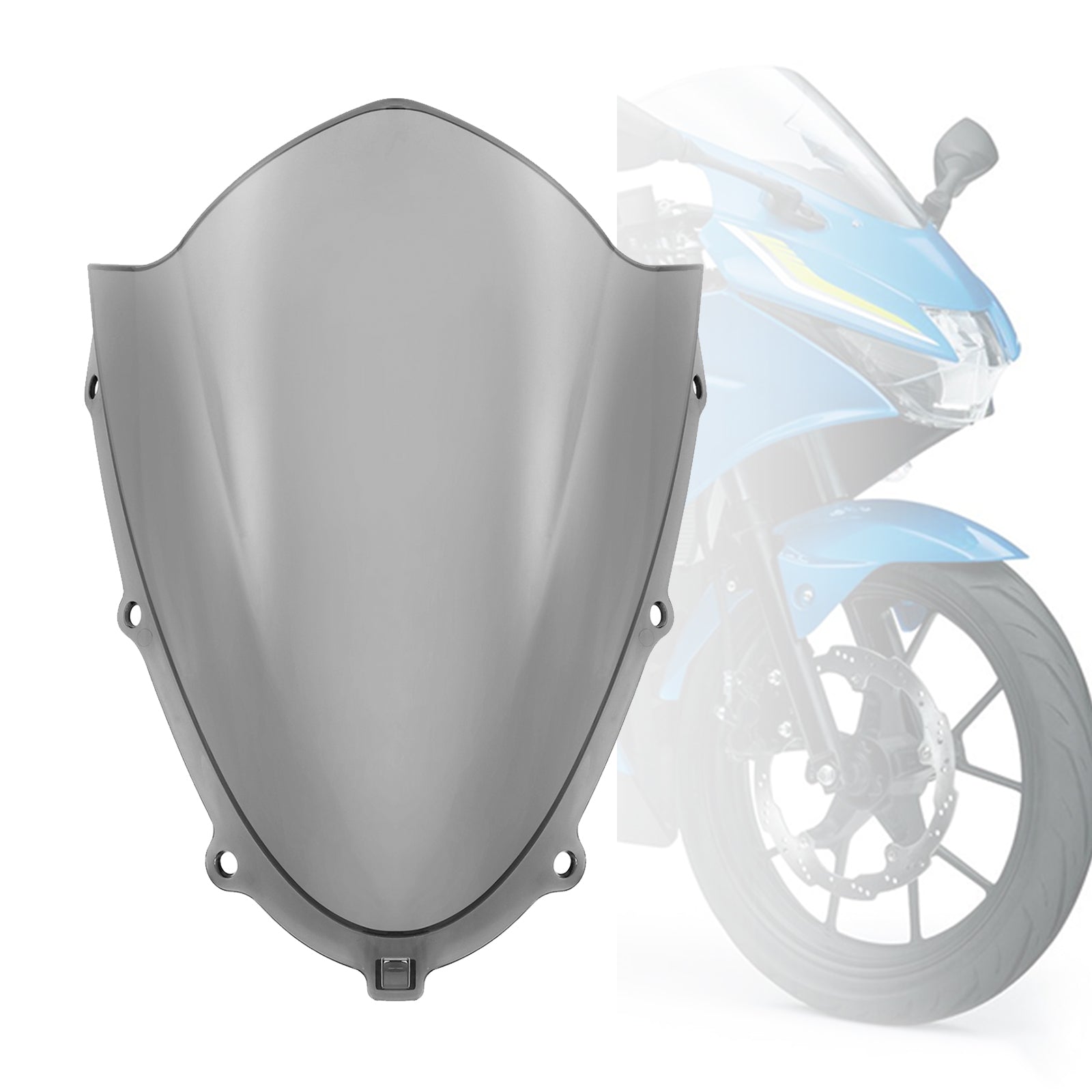 2018-2022 Suzuki GSXR125 GSXR150 Černé sklo čelného skla