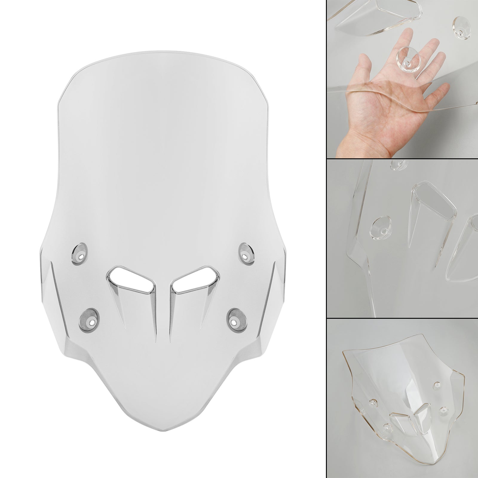 Pare-brise de moto ABS adapté à HONDA CB400X/CB500X 2019 – 2024