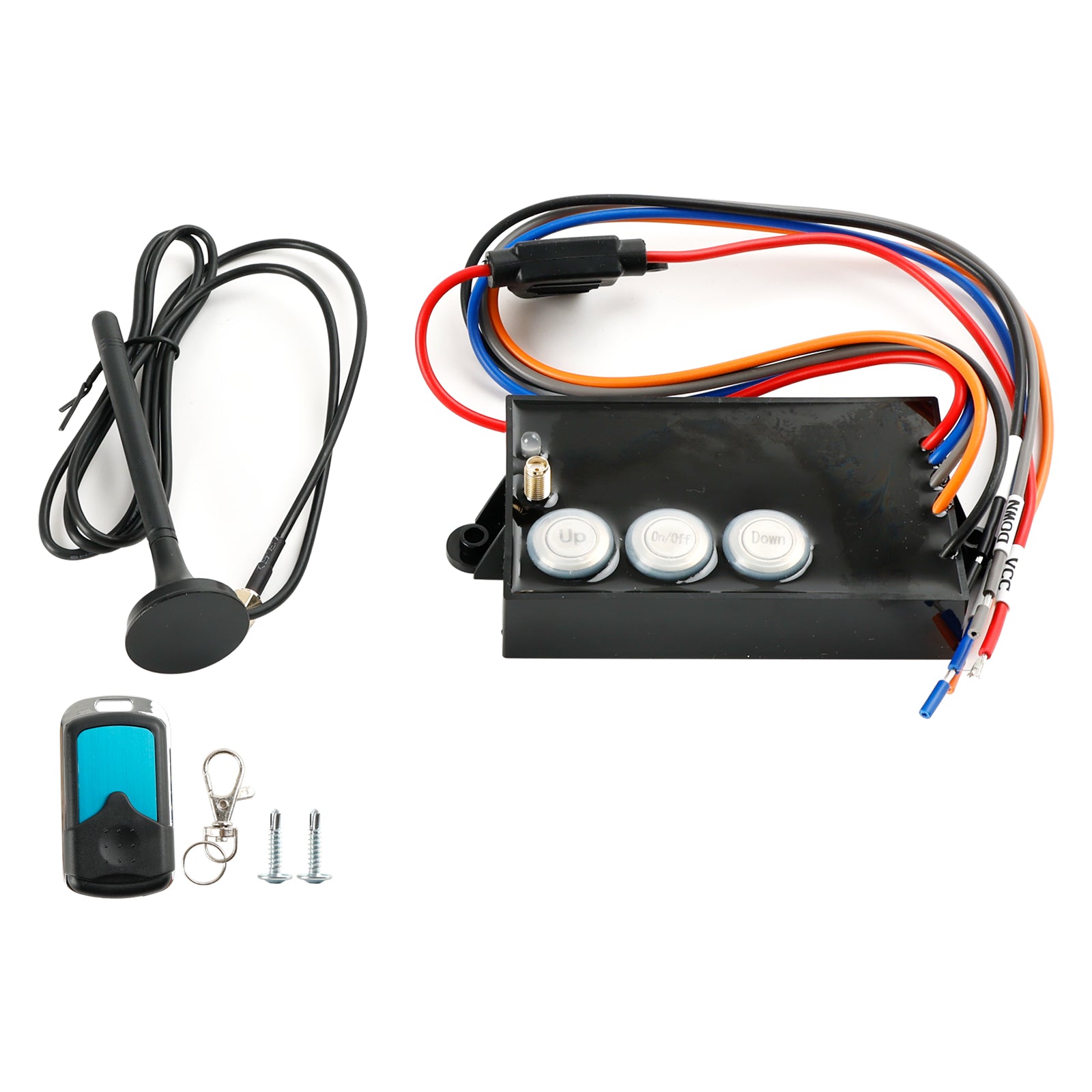 12 Volt Hydraulic Lift Winch Dump Trailer Wireless Remote Control System