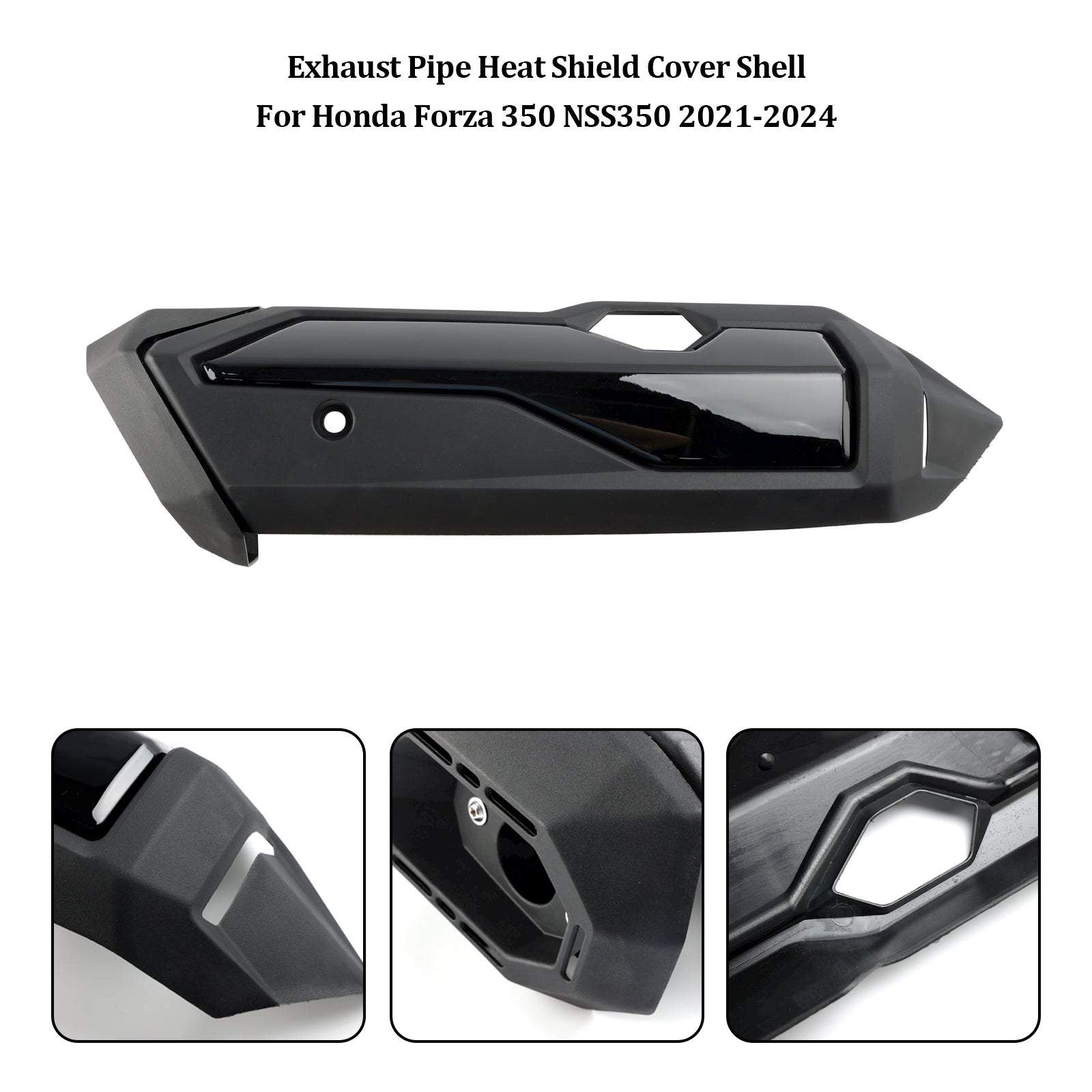 2021-2024 Honda Forza 350 NSS350 Uitlaatpijp Hitteschild Cover Shell