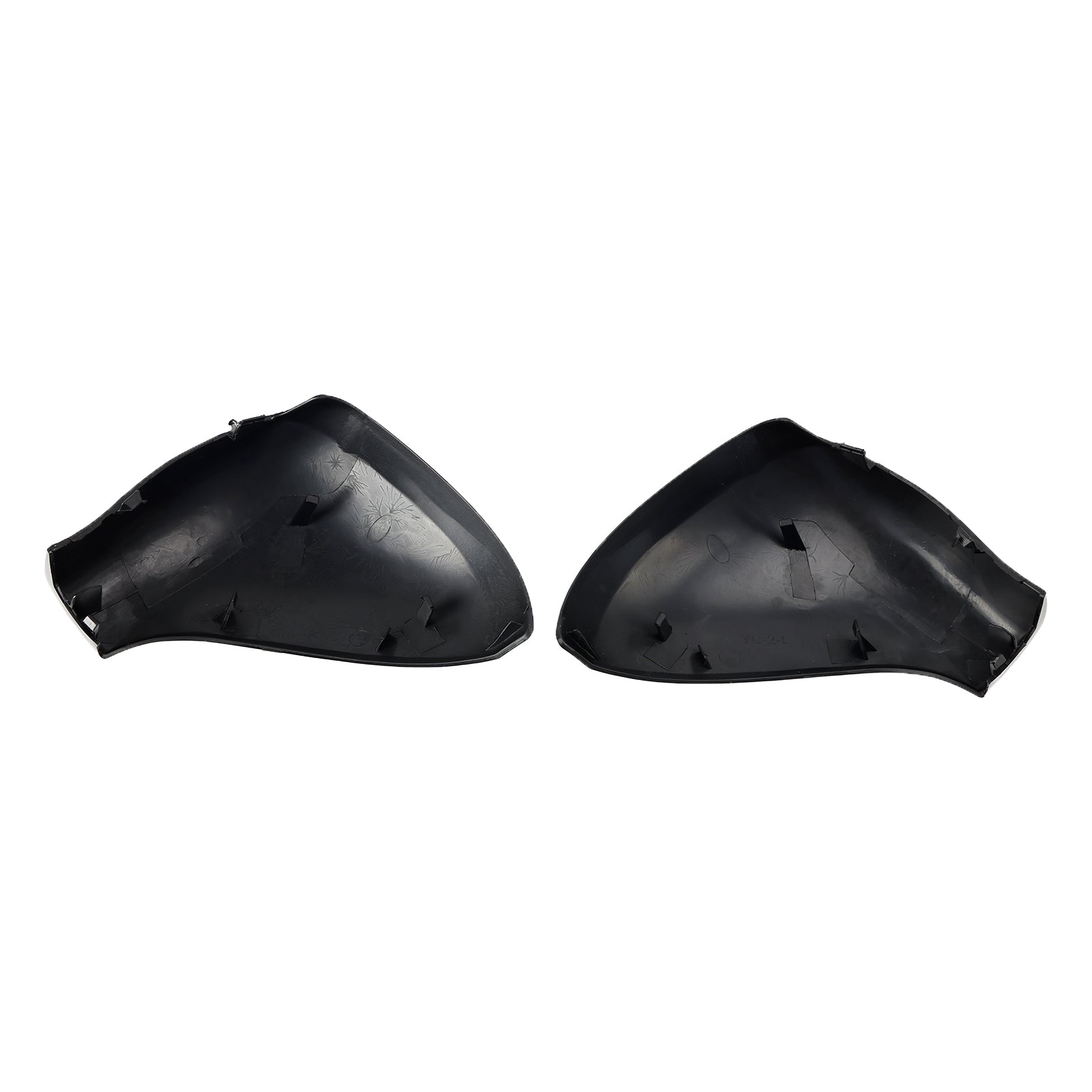 07/2006-05/2015 Peugeot 207 Hatchback Side Mirror Covers Rearview Housing Bright Black 9680194877 Generic