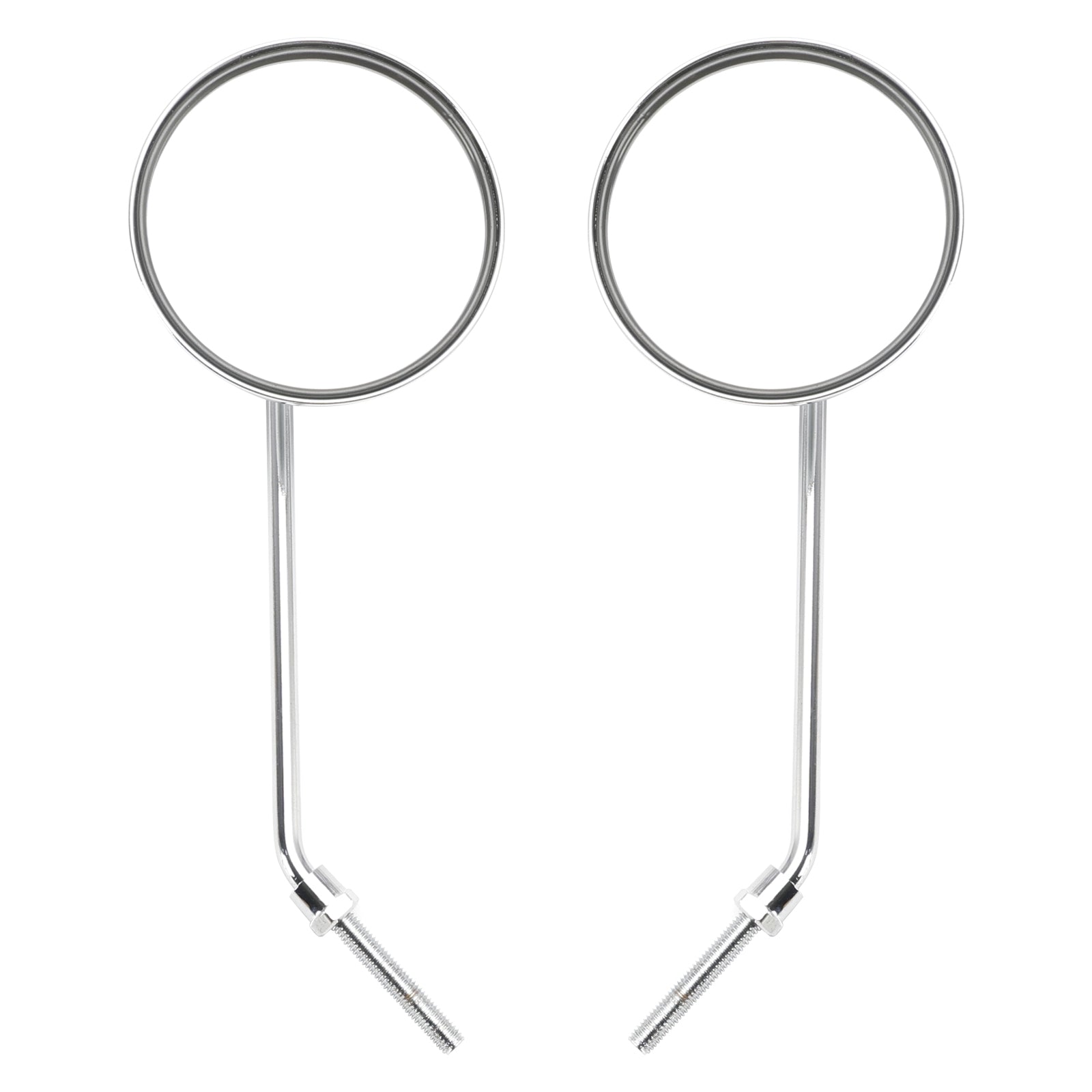 Zadné zrkadlá chrómové zrkadlo Round 8 mm hodí Honda Passport C50 C70 C90