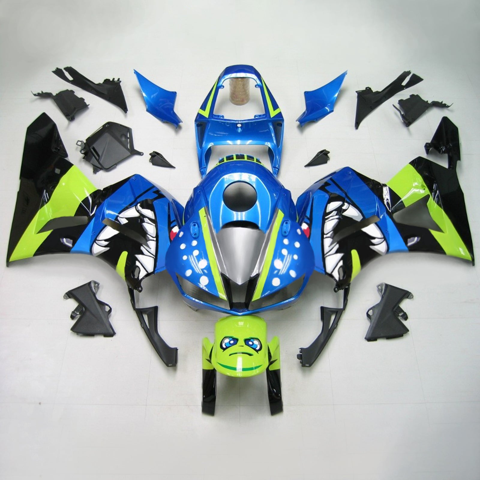 2013-2023 Honda CBR600RR F5 Kit de carénage injection Bodywork Plastic Abs # 101