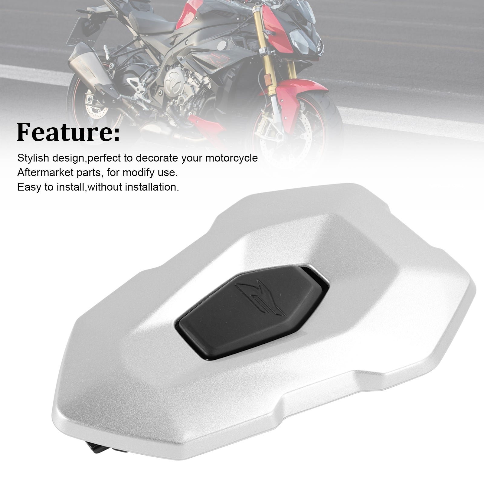 2021-2024 BMW S1000R 23-24 M1000R Couverture de siège arrière Capot de carénage