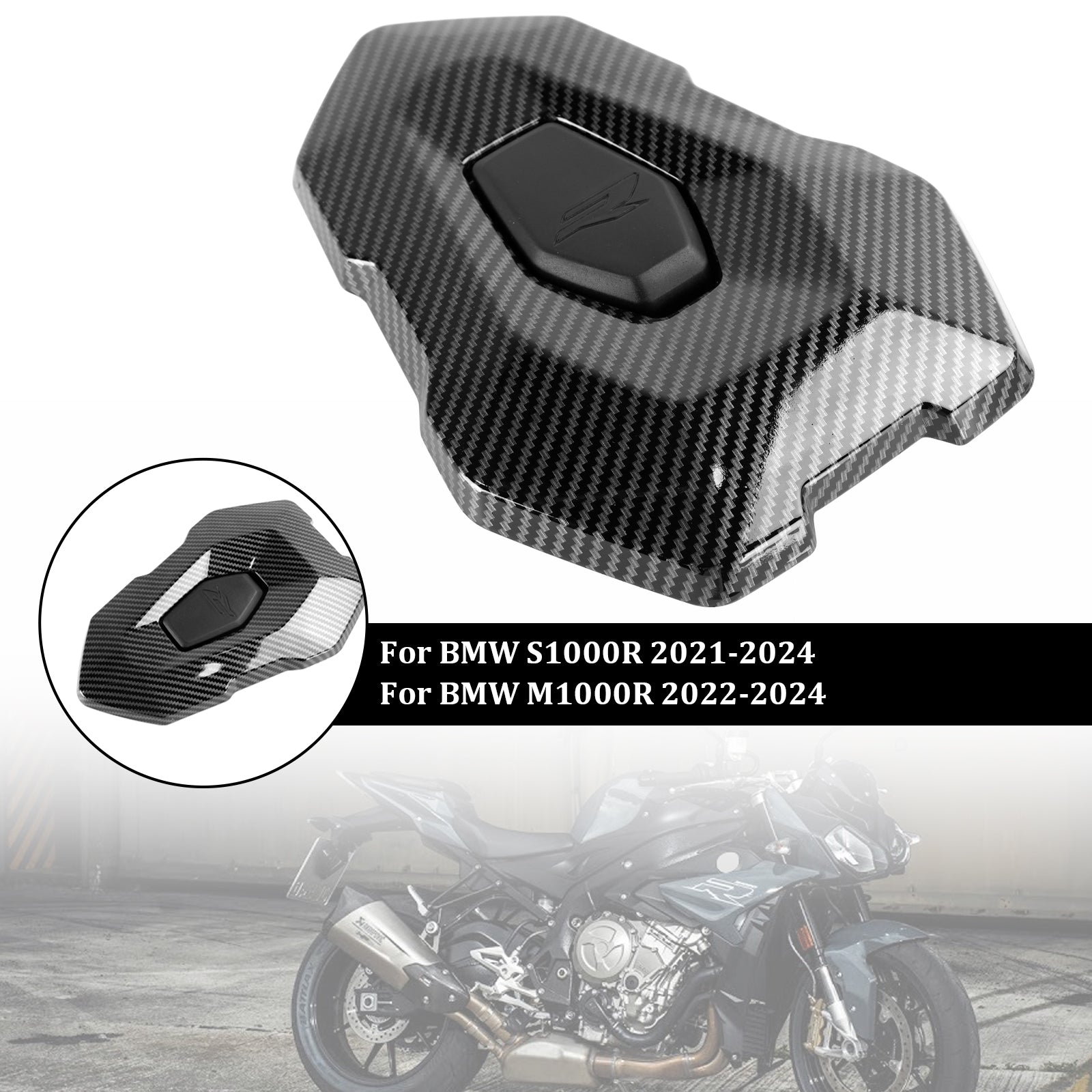 2021-2024 BMW S1000R 23-24 M1000R Couverture de siège arrière Capot de carénage