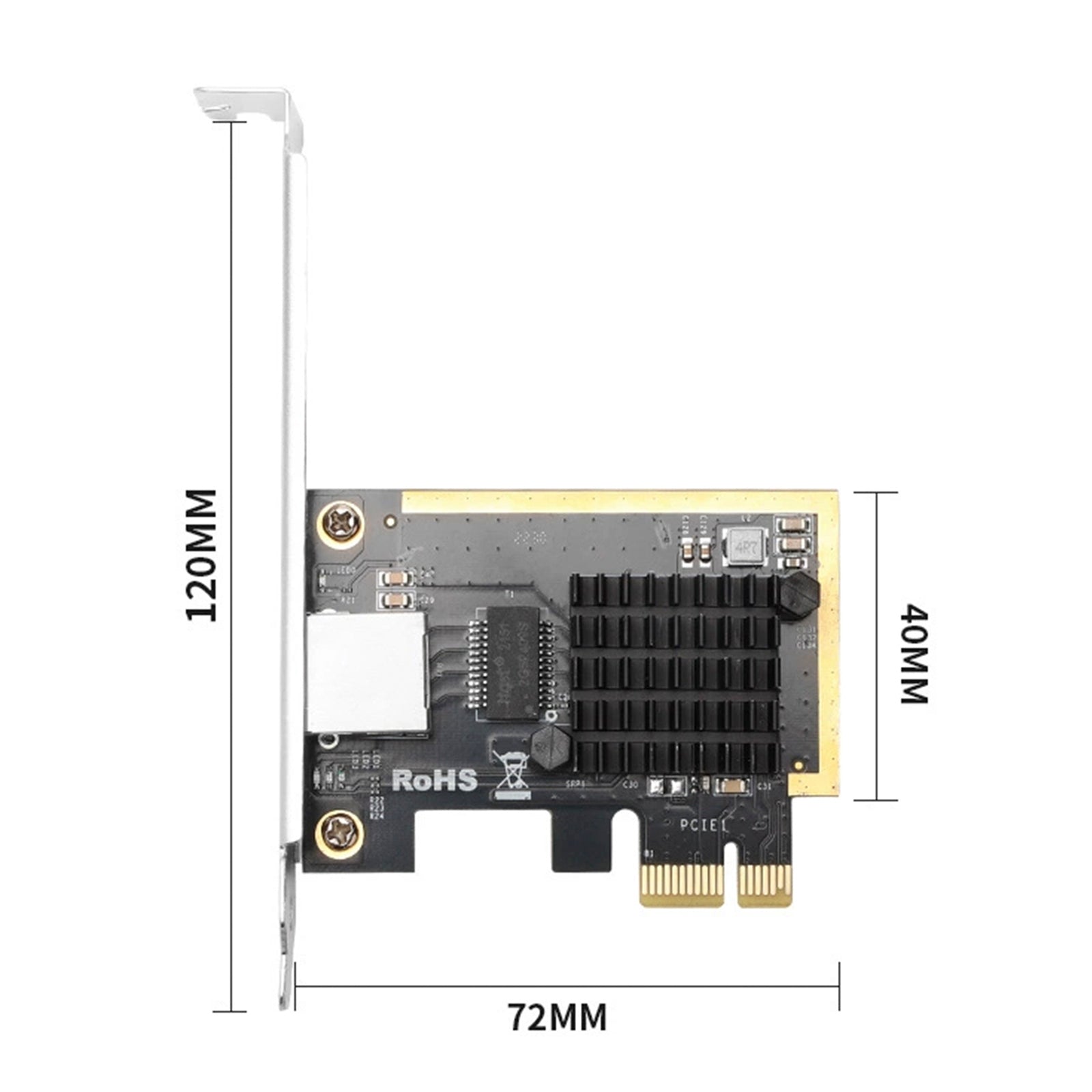 Tarjeta de red PCIE a 2,5G PXE Soporte de tarjeta de red de arranque sin disco Synology PXE WO