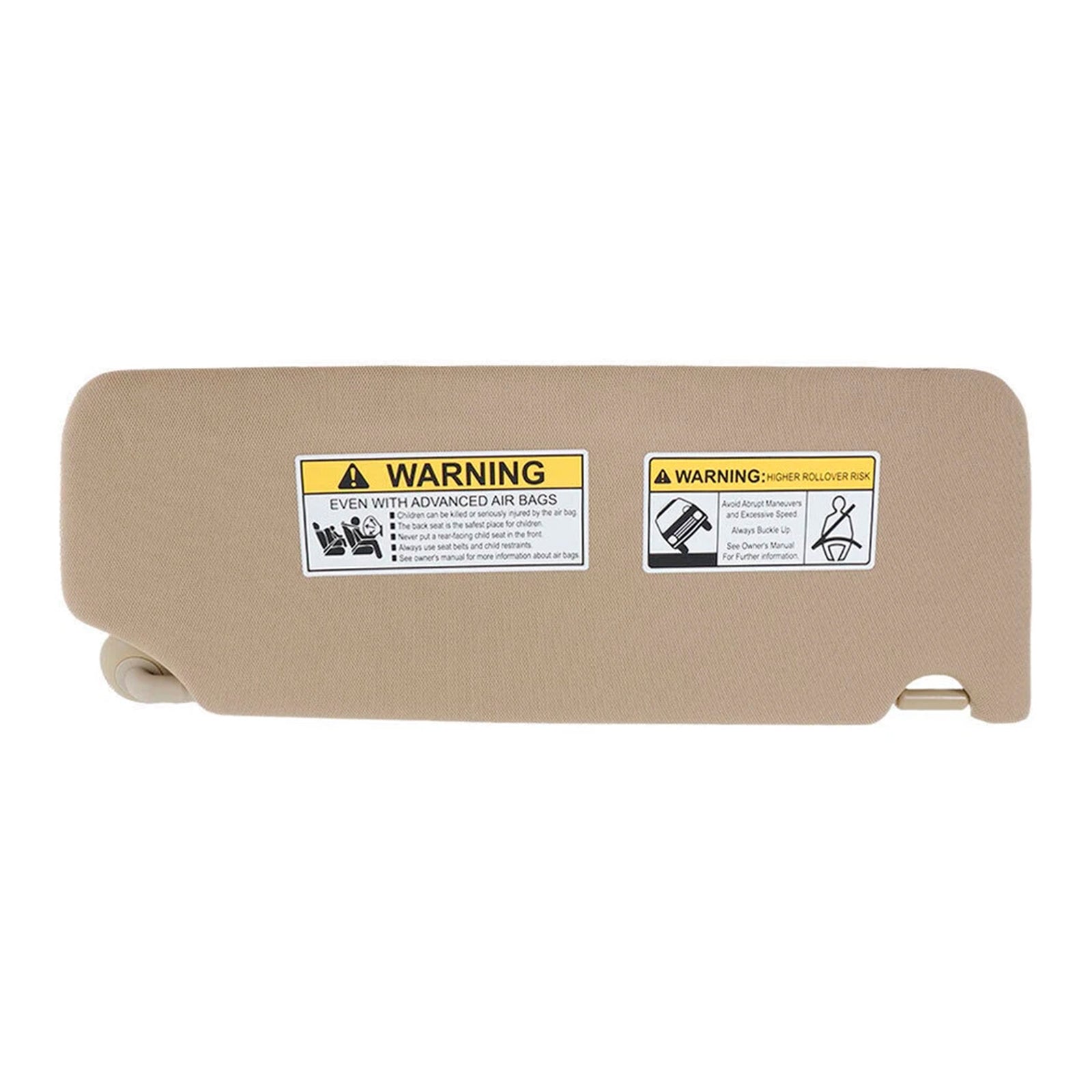 Visera lateral izquierda gris 83280-TG7-A12ZA para Honda Pilot 2016-2022