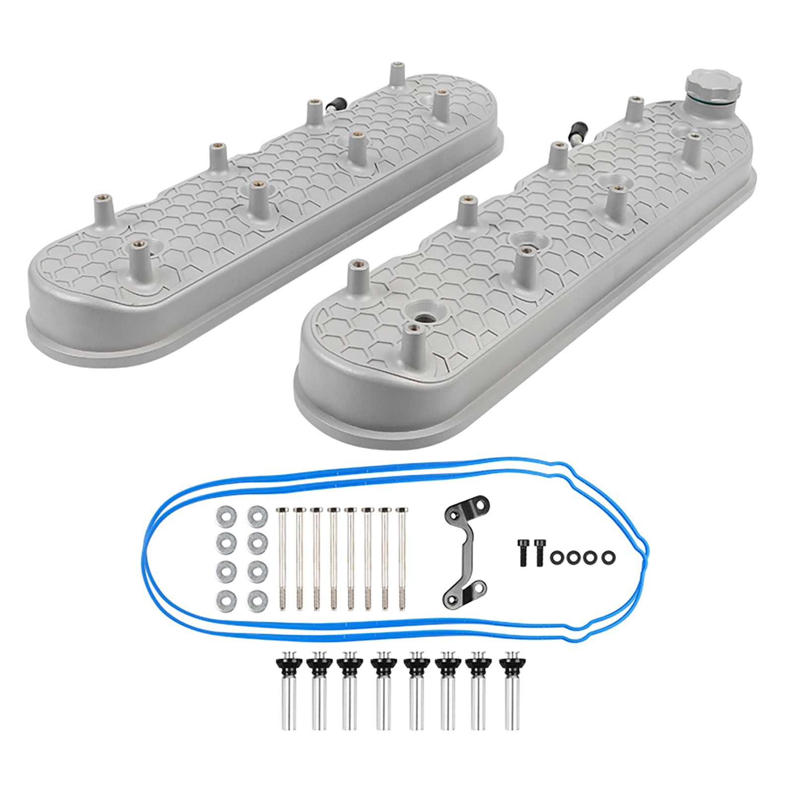 Valve Covers w/Coil Mounts For LS1/ LS2/ LS3/ LS6/ LS7 Similar Soils with 72mm