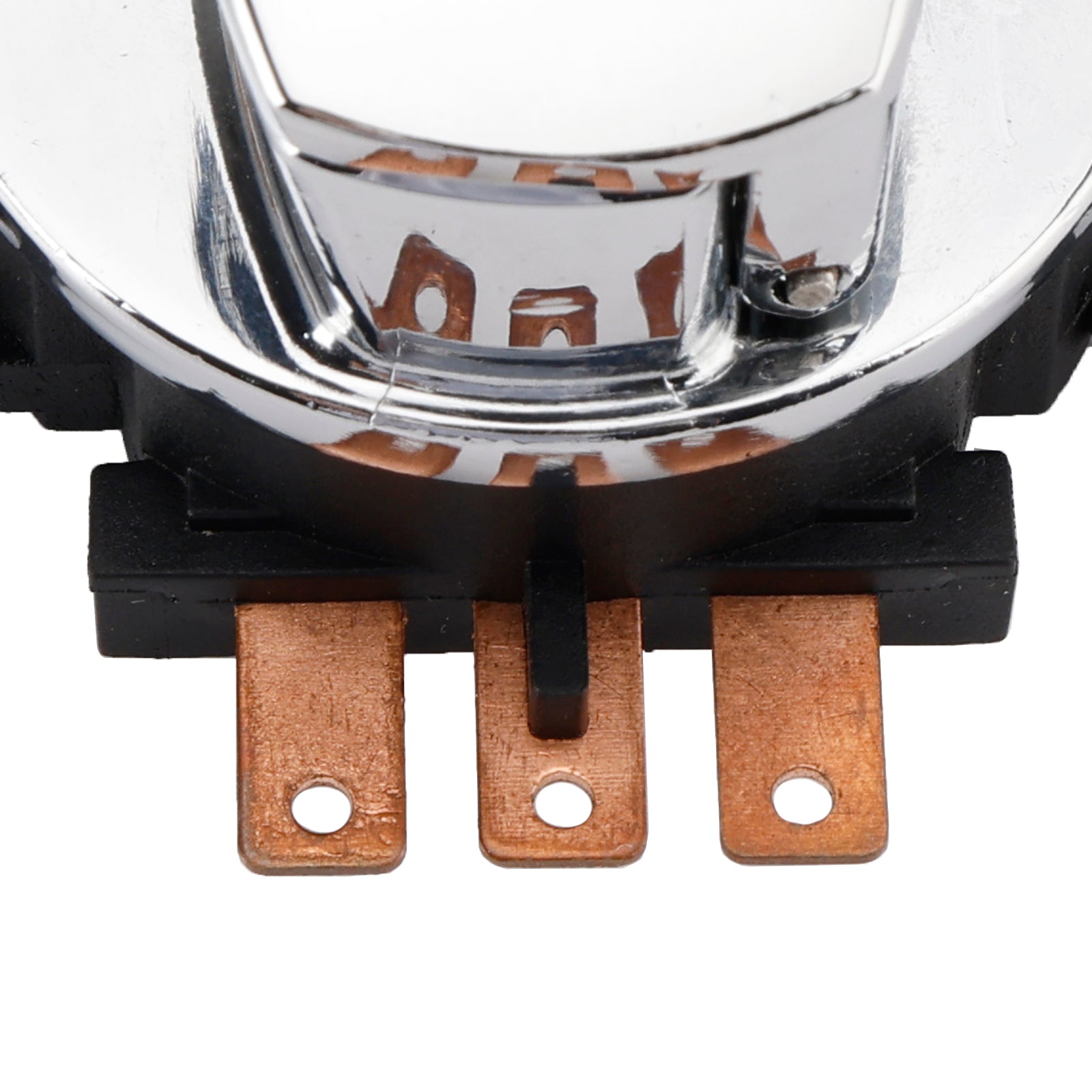 Chrome contactslot met sleutels voor Dyna FXDWG 96-10 Softail FXST FLST 00-10