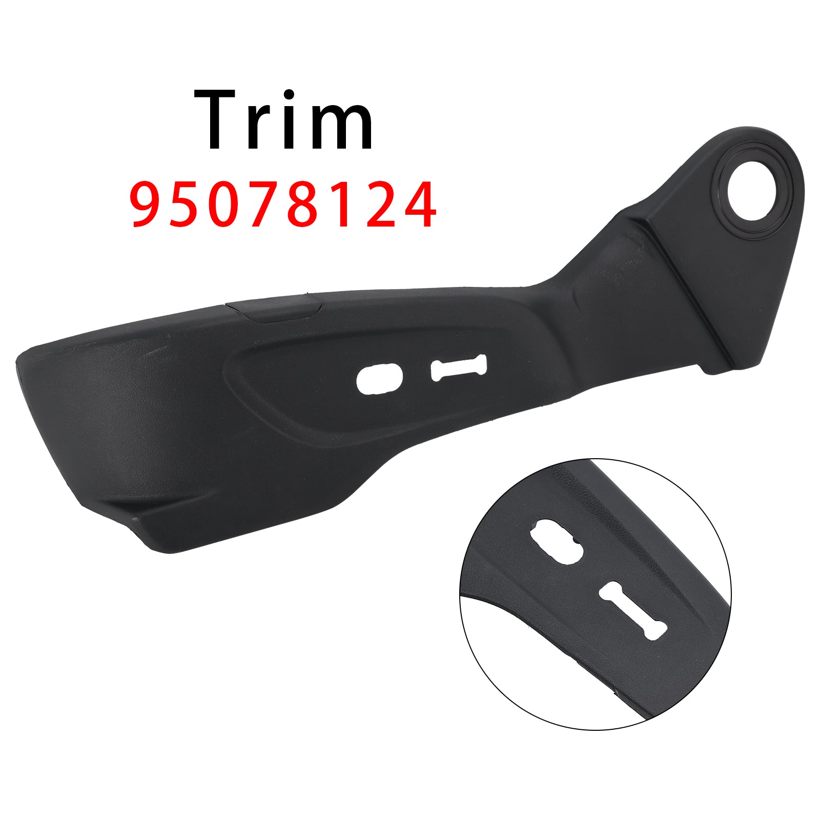 Black Driver Seat Switch Panel Bezel 95078124 For Buick Encore 2013-2022