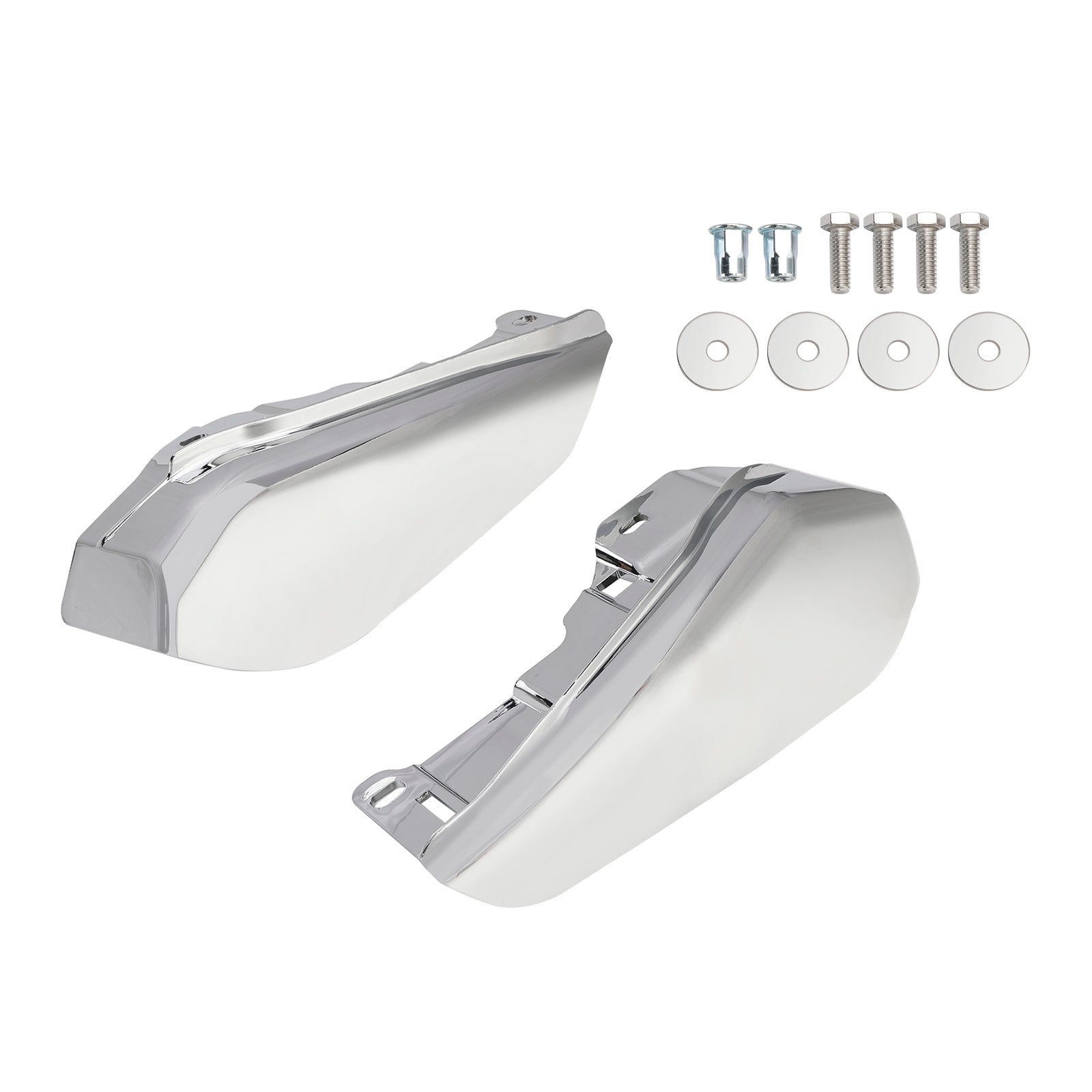 2023-2024 Touring CVO Street Glide Road Glide Defletor de calor de ar no meio da estrutura