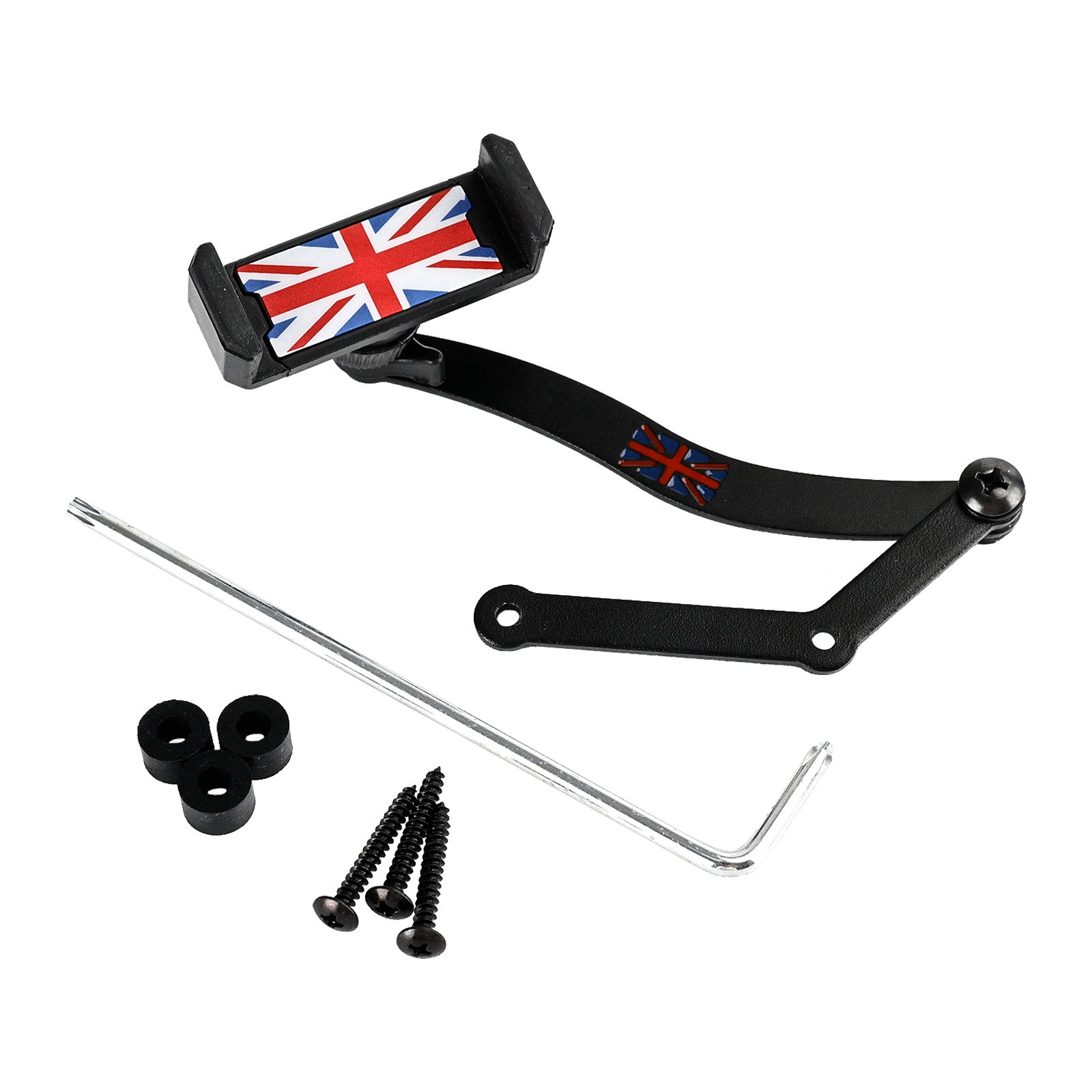 360 ° rotatie auto mobiele telefoonhouder voor Mini Cooper R50 R52 R53 rood