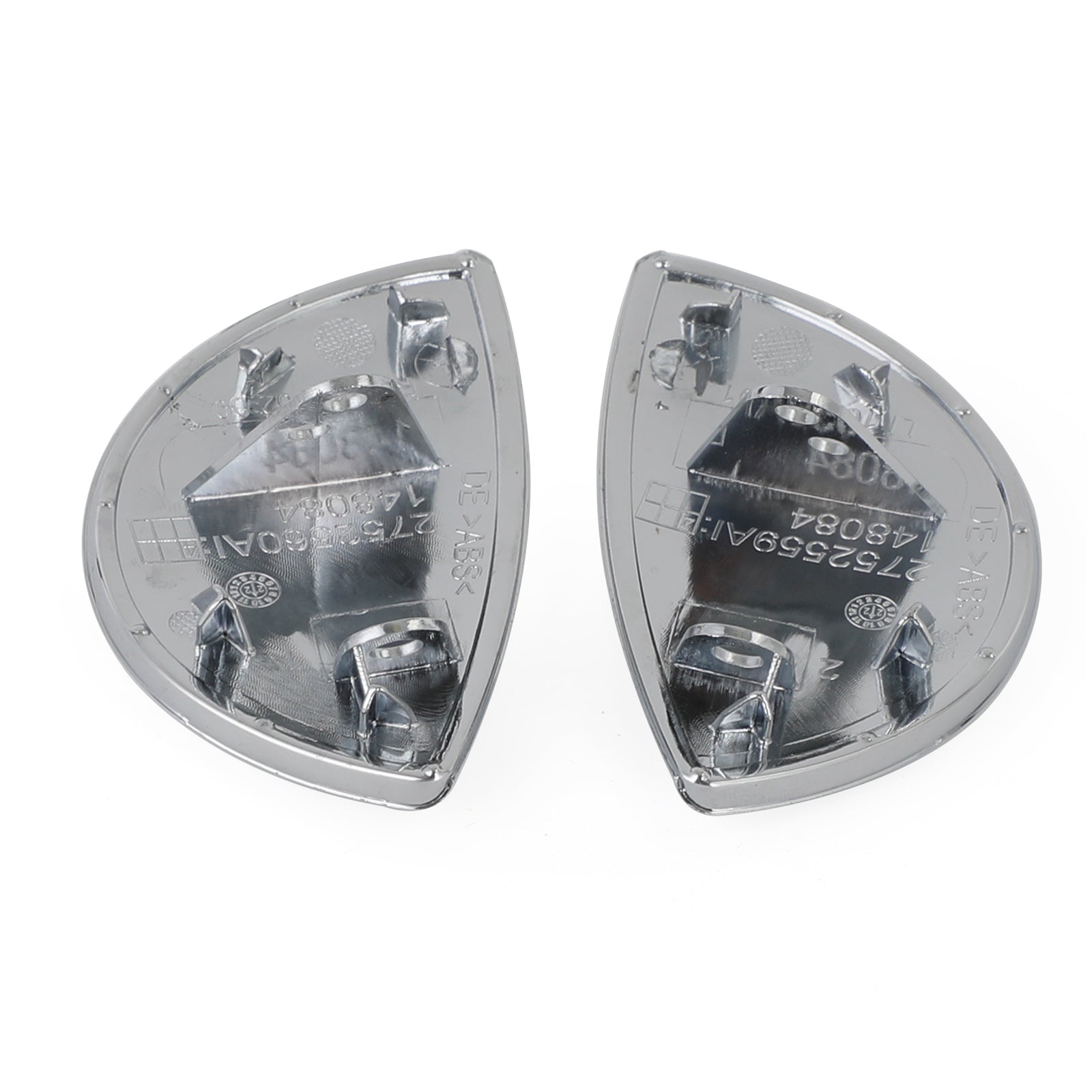 Chrome venstre+ høyre frontlysskive deksel 61672752559/60 for Mini Cooper 08-2014 generisk