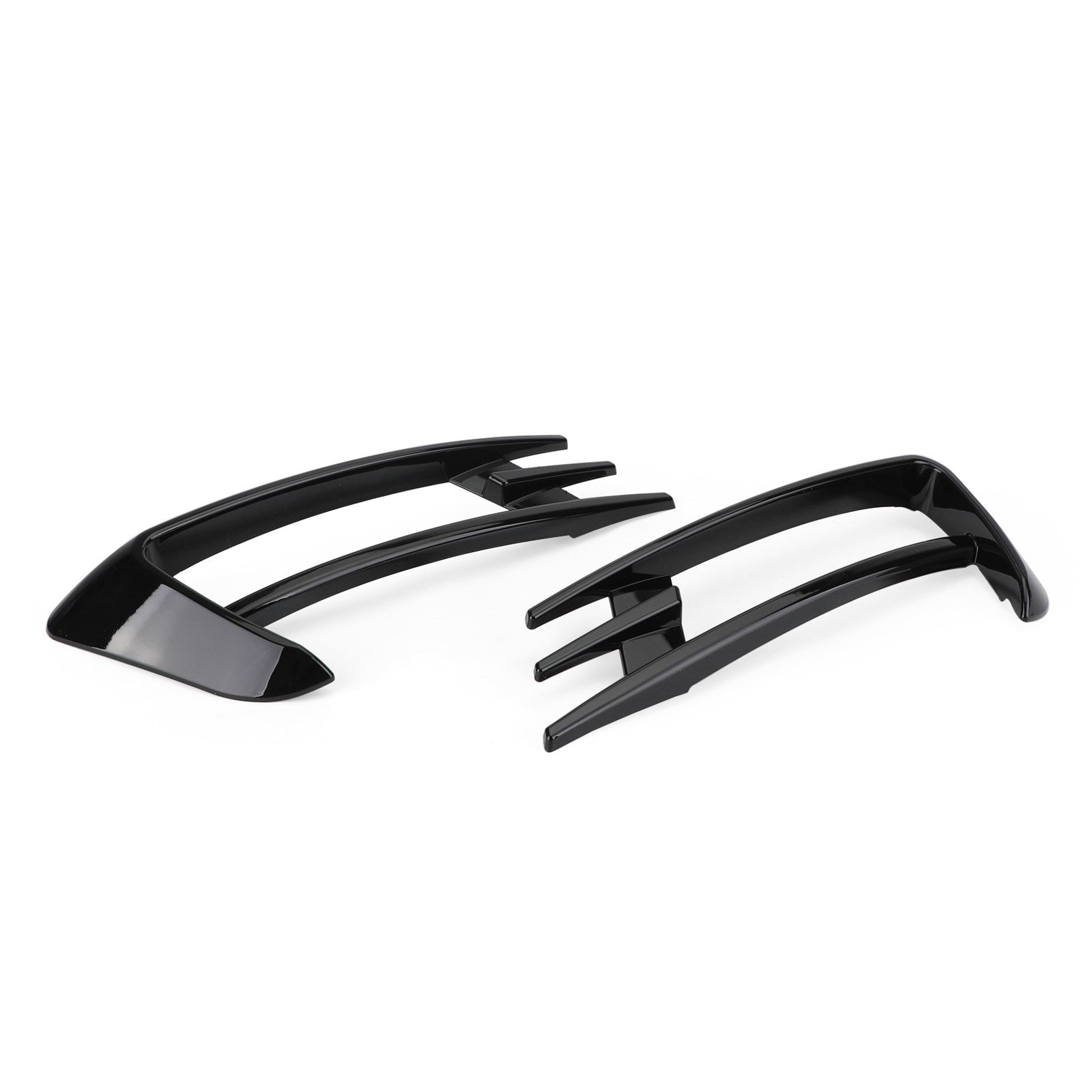 2 Stuks Zwart Mistlamp Lamp Wenkbrauw Cover Trim Voor Vw Golf 7 MK7 2014-2017