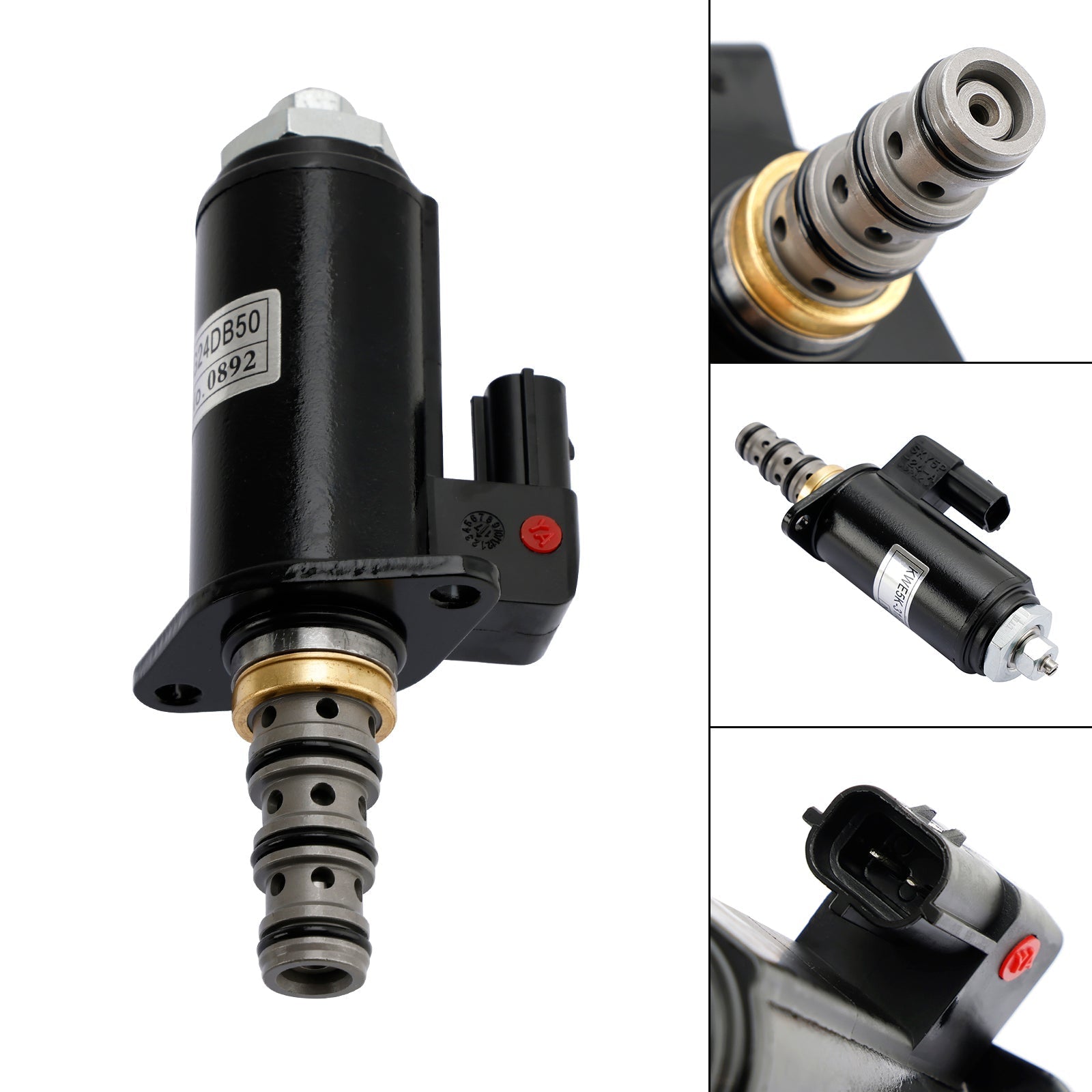 YN35V00050F1 KWE5K-31 G24DB50 Válvula solenóide para Kobelco SK330-8 SK350-8