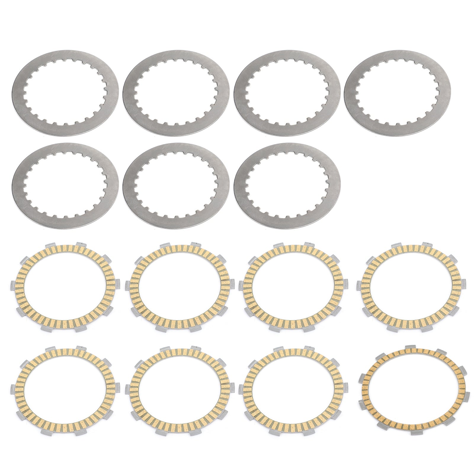 1988-2014 Honda NTV NT XL XRV VT 650 700 Kopplingssats Stål & Friktionsplattor