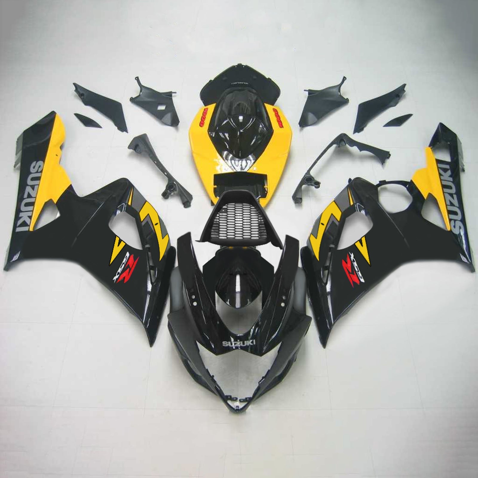 2005-2006 SUZUKI GSXR1000 K5 AMOTOPART INJEKTION FAIRING KIT BOODYWORK ABS #137