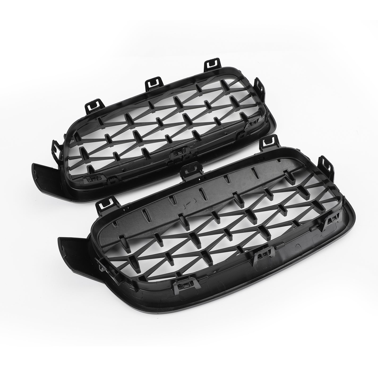 2012-2016 BMW F30 328i 335i Calandre avant noire brillante en diamant générique