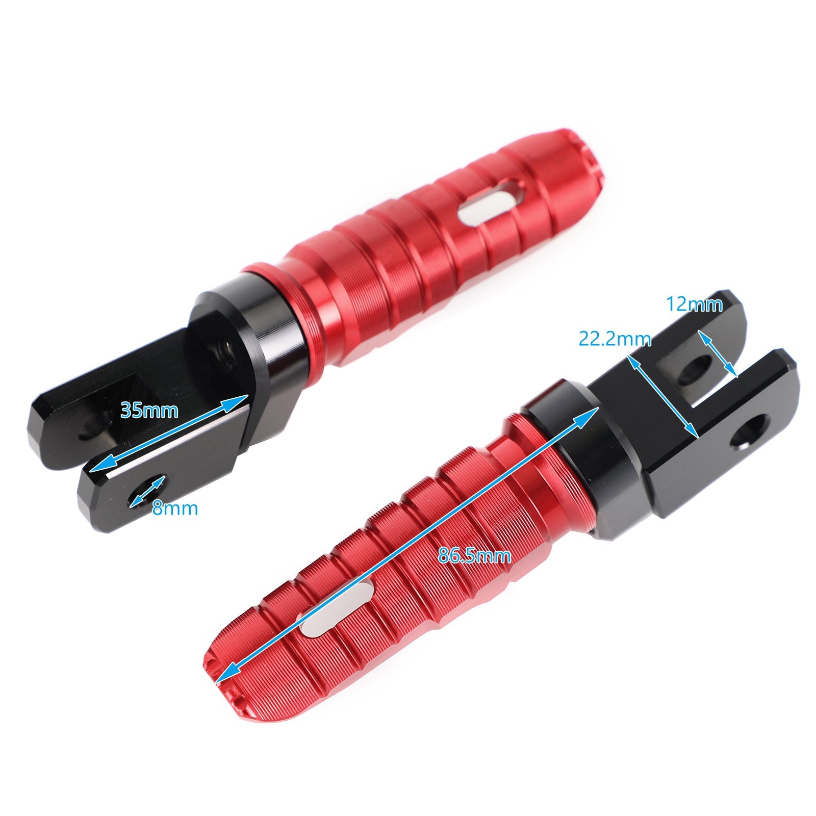 Antes de pé da frente PEG PEG para Triumph Street Triple 765/R/S/RS Daytona 675/R genérico