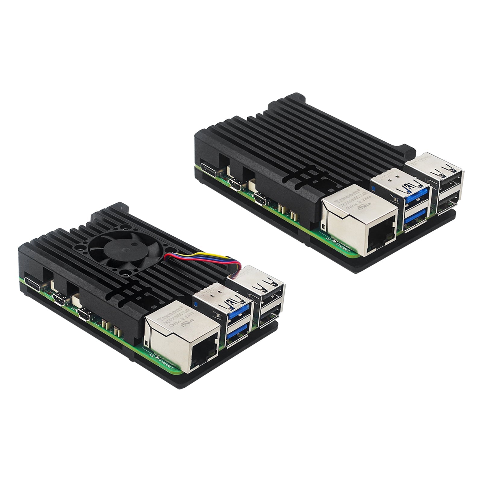 Metal Casing Raspberry Pi5 Resfriamento passivo Alumínio Casting Opcional Refrigere