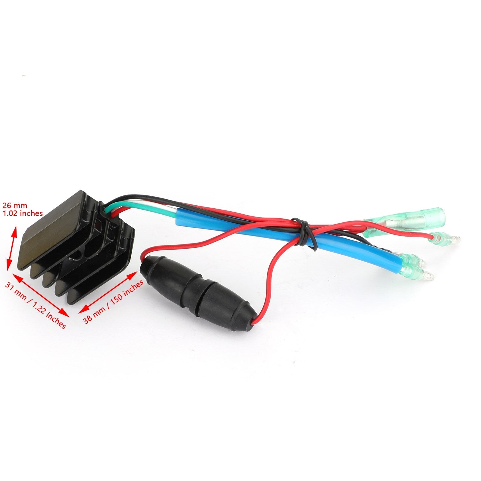 Regulator likeretter passer for Yamaha 6G1-81970-618hp 89-96/98-06 F9.9c 1998