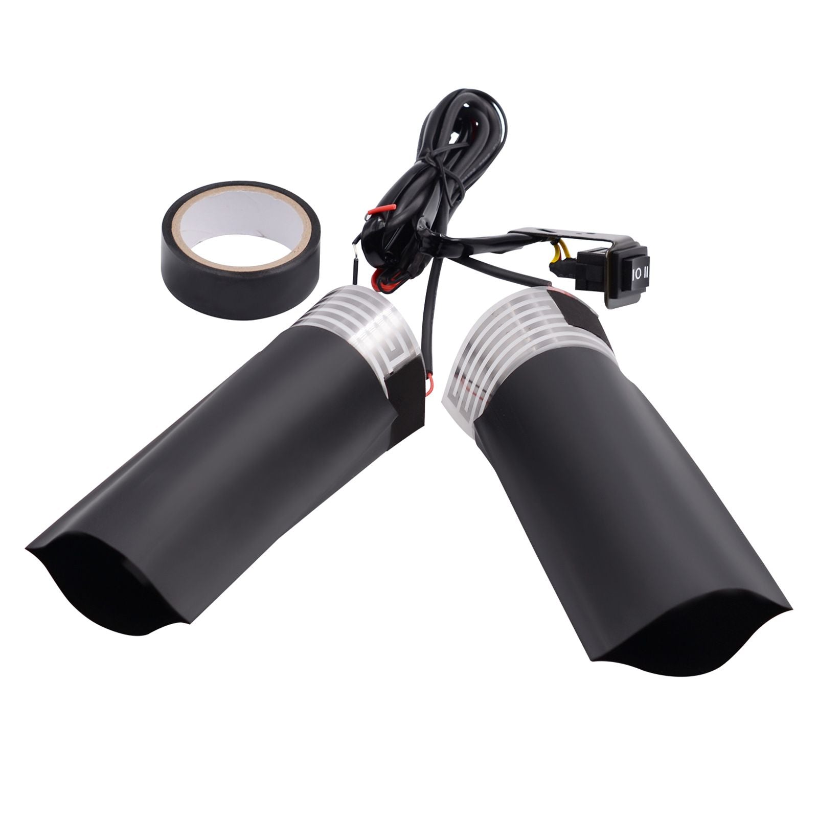 12V varmare uppvärmd styret krympbara varma greppstänger universal för motorcykel