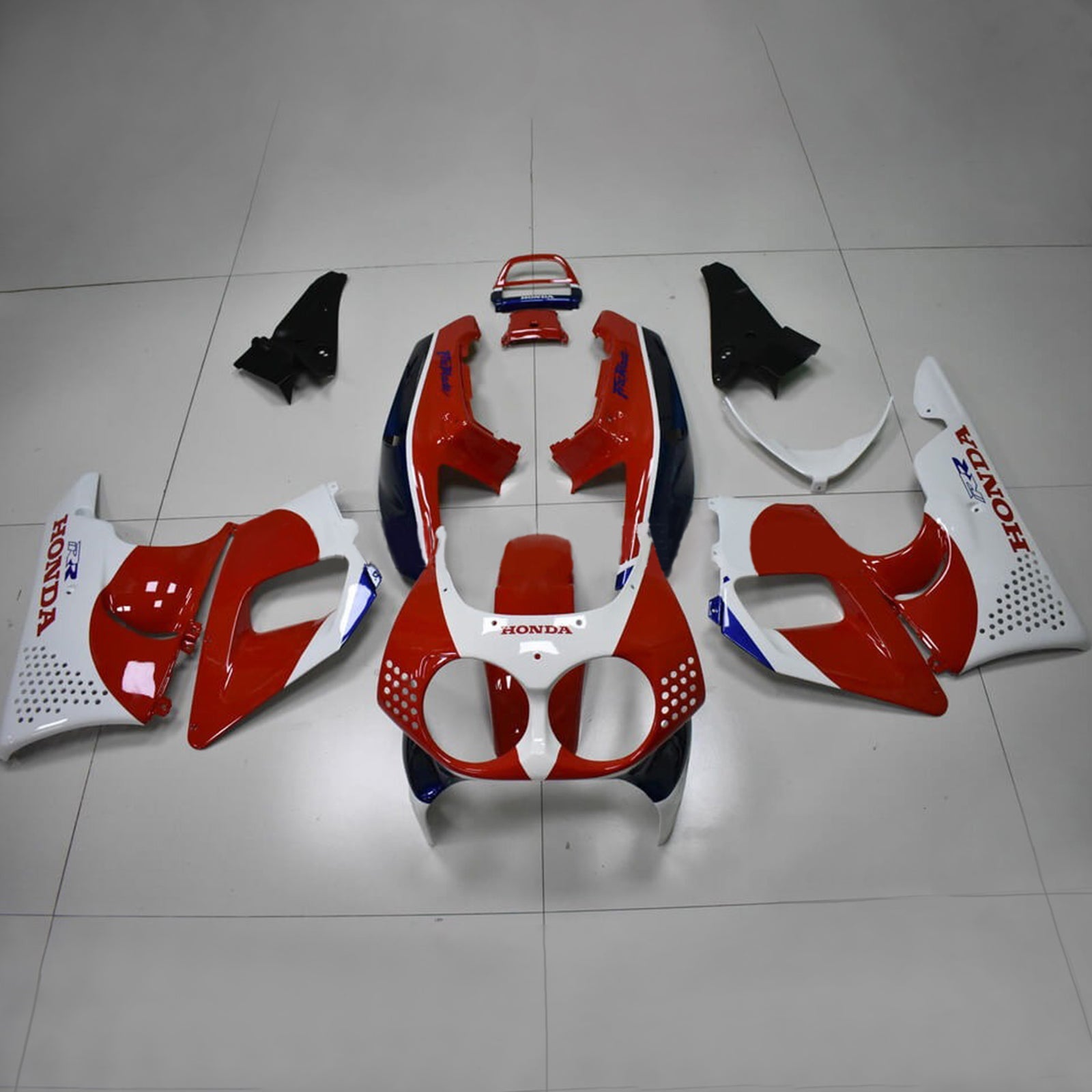 1992-1993 Honda CBR900RR 893 Amotopart Injection Fairing Kit Bodywork Plastic ABS #109