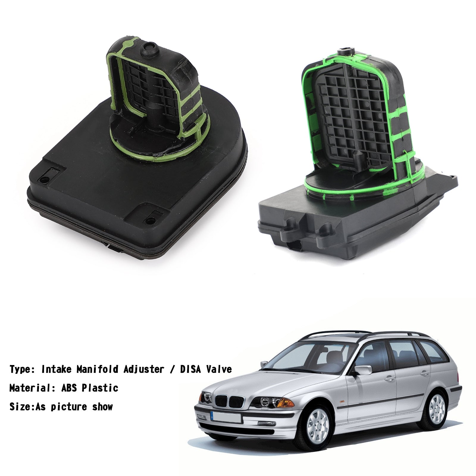 Pair Intake Manifold Adjusting Unit DISA Valve Fit BMW 328i E82 E70 E90 E92 Z4