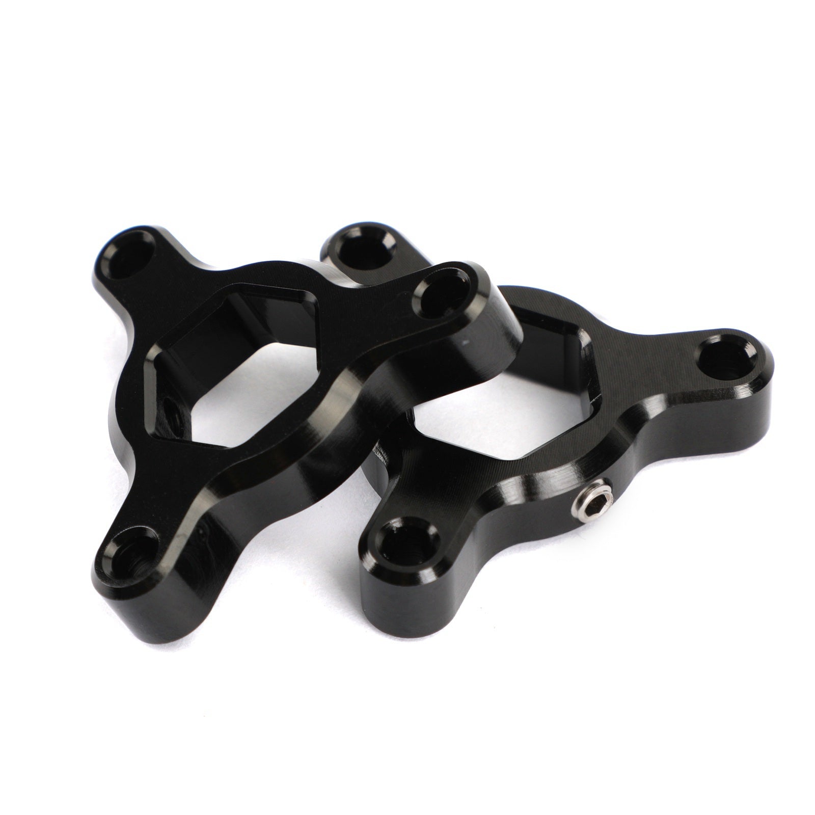 Vork Pre Adjusters Zwart 14MM Fit voor Kawasaki Ninja ZX6R ZX10R ZZR1400 Z800 Generiek