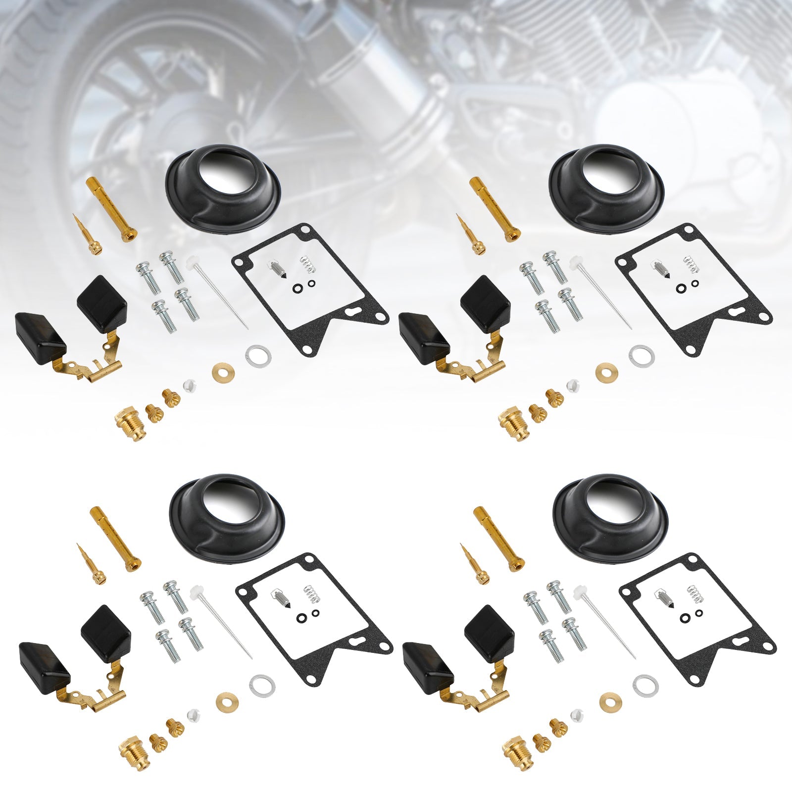 Yamaha Virago 750 XV750 1981-1983 4x förgasare ombyggnadssats