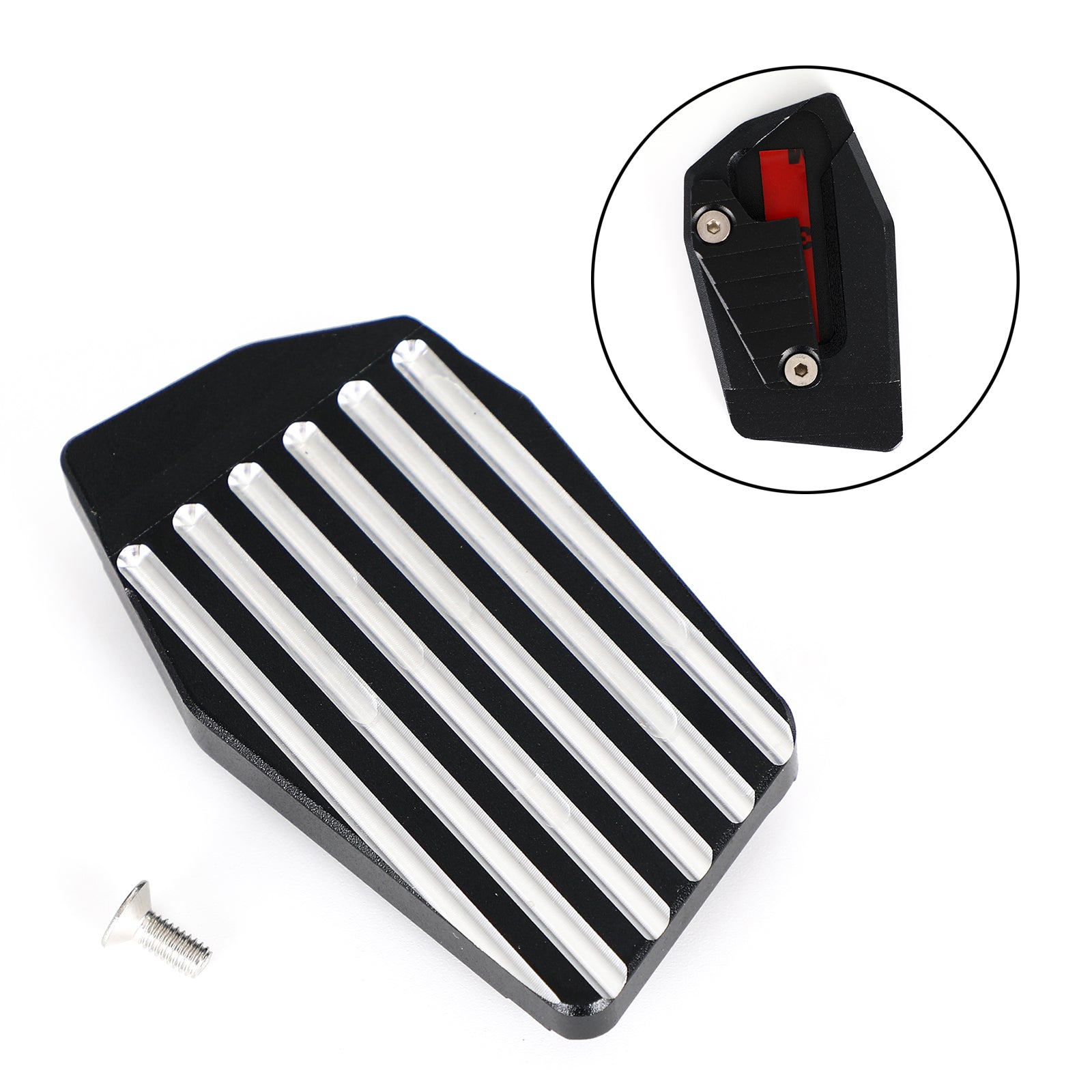 Bromspedalförlängning svart passform för BMW K1600GT K1600GTL K1600B GA 17-21