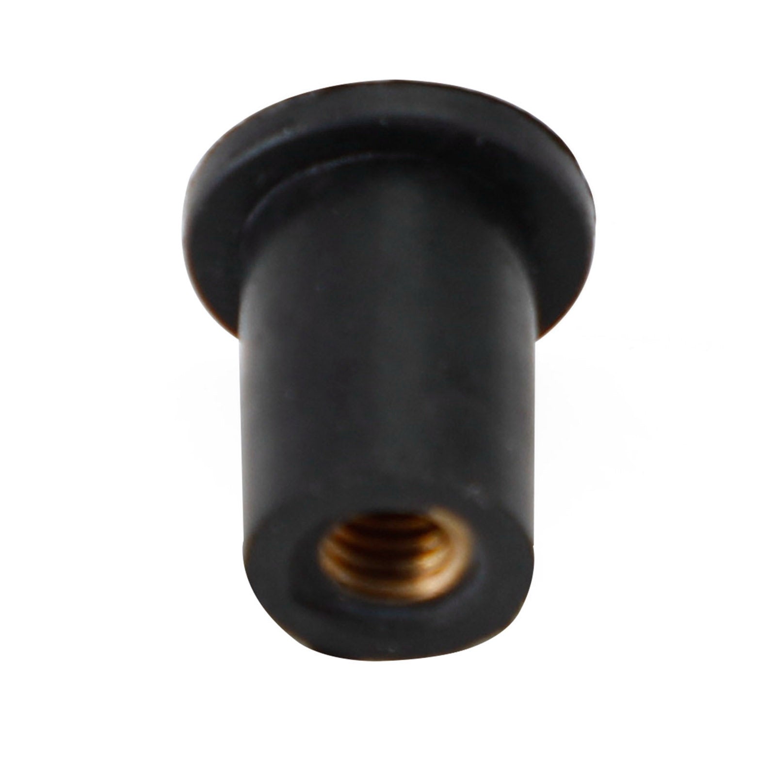 100 Cantidad M4 Tuerca de goma para parabrisas & Carenado 8mm 5/16" Nueces de pozo