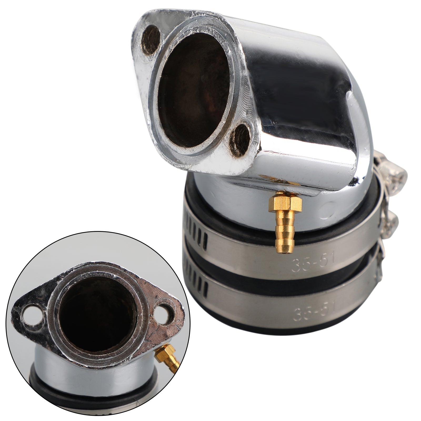 Hliníkový sacie potrubie sacharid pre gy6 agility 125 50 Filly 50 hrdinstvo 125 150 generický