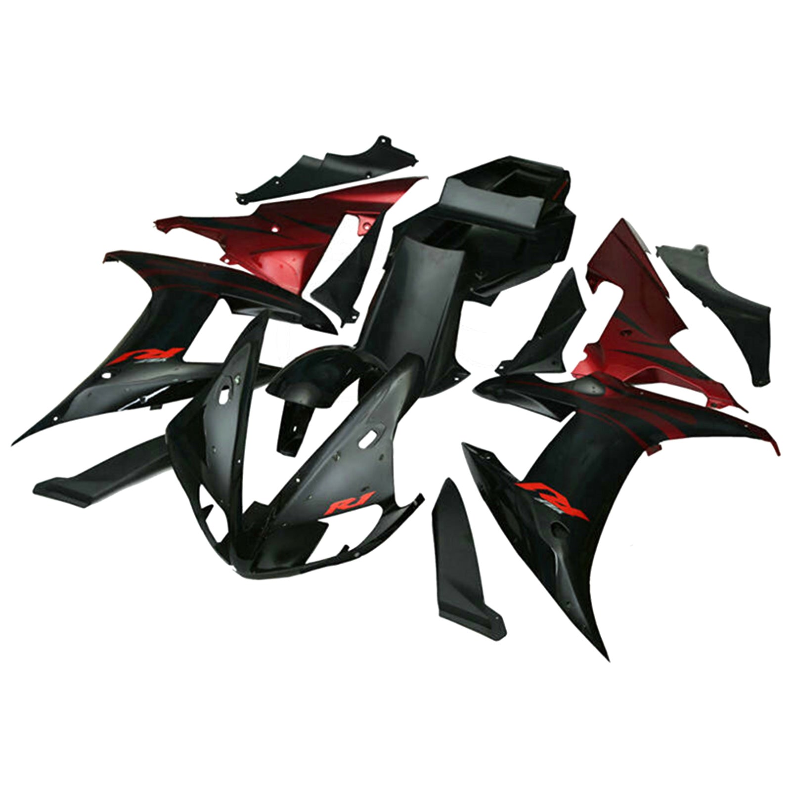 2002-2003 Yamaha YZF R1 YZF-R1 YZFR1 Amotopart Painted Injection Bodywork Fairing Kit #21