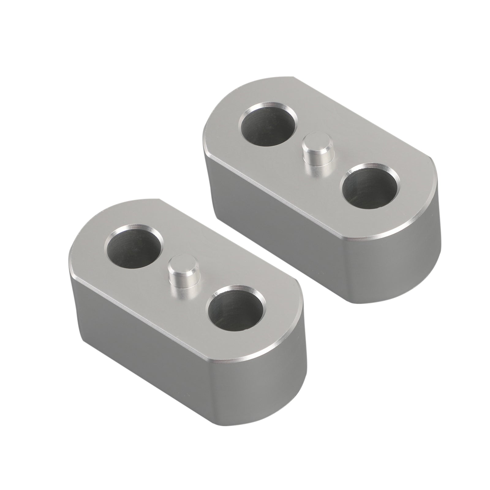 2011-2020 Triumph Tiger 800 XC/XCA/XCX/XR/XRT/XRX Silver styrestang Risers 20mm Rise Generic