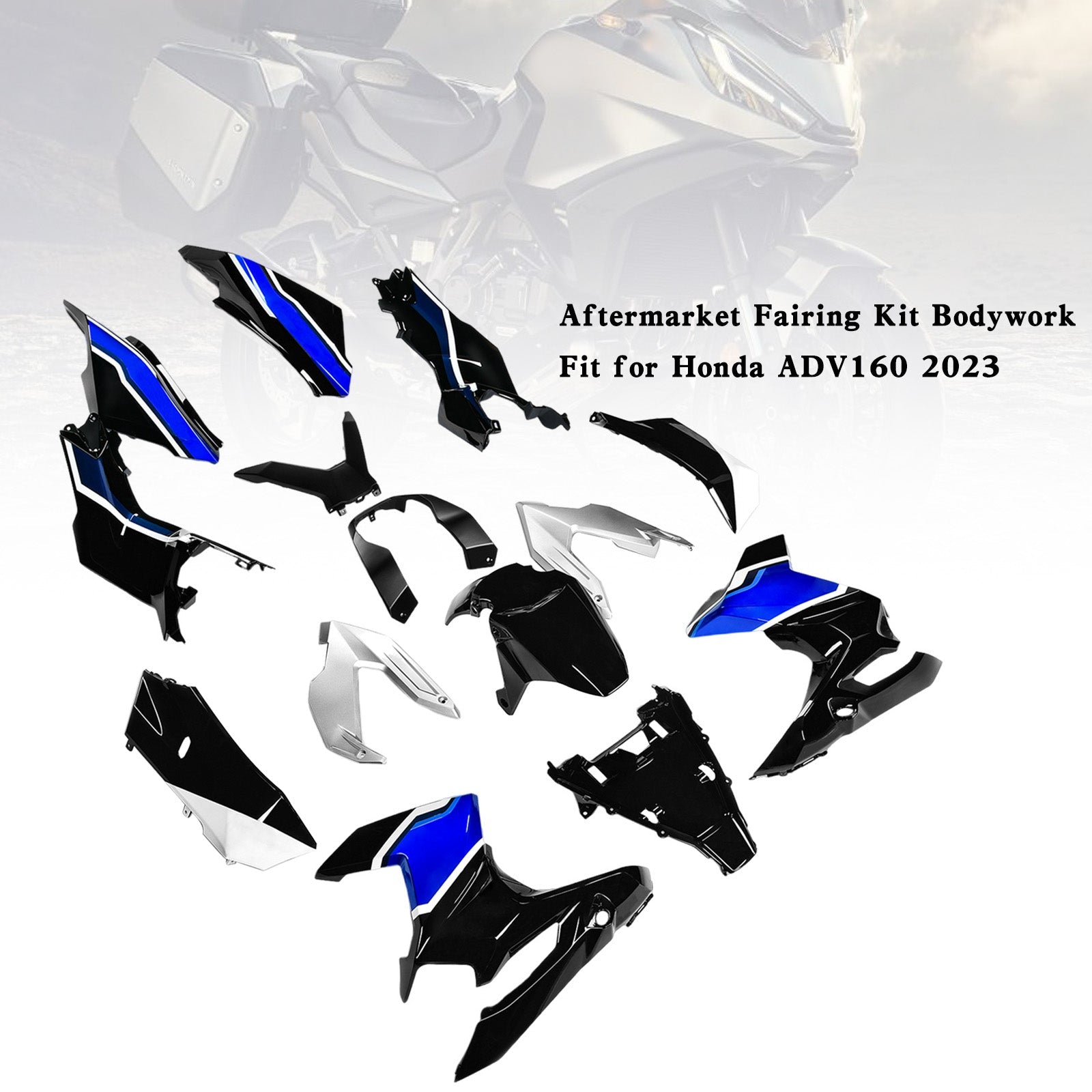 2023 Honda Adv 160 Adv160 Kit de carénage Kit de carrosserie