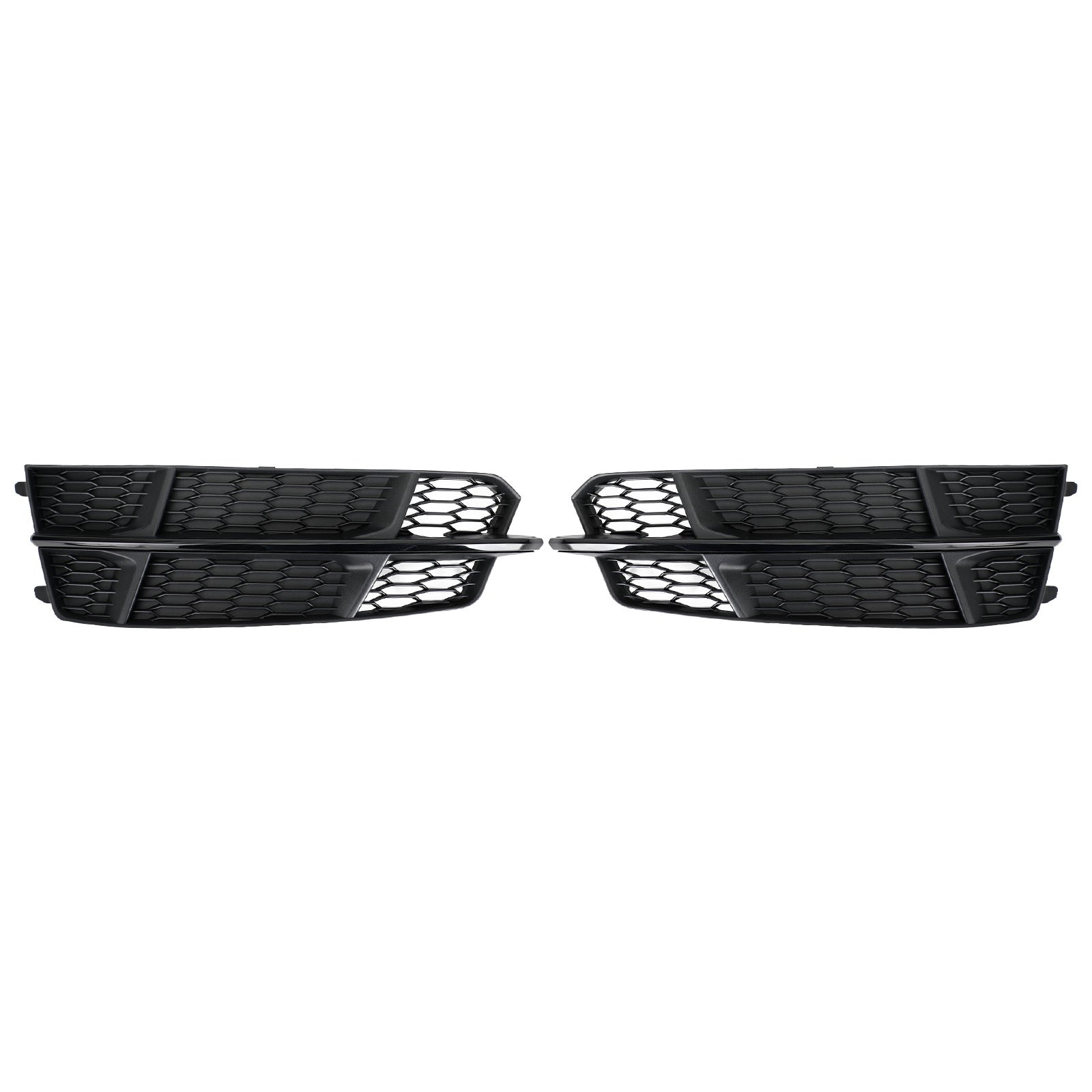 2016-2018 Audi A6 C7 S-Line Front Bumper Lower Grille Grill Matt Black