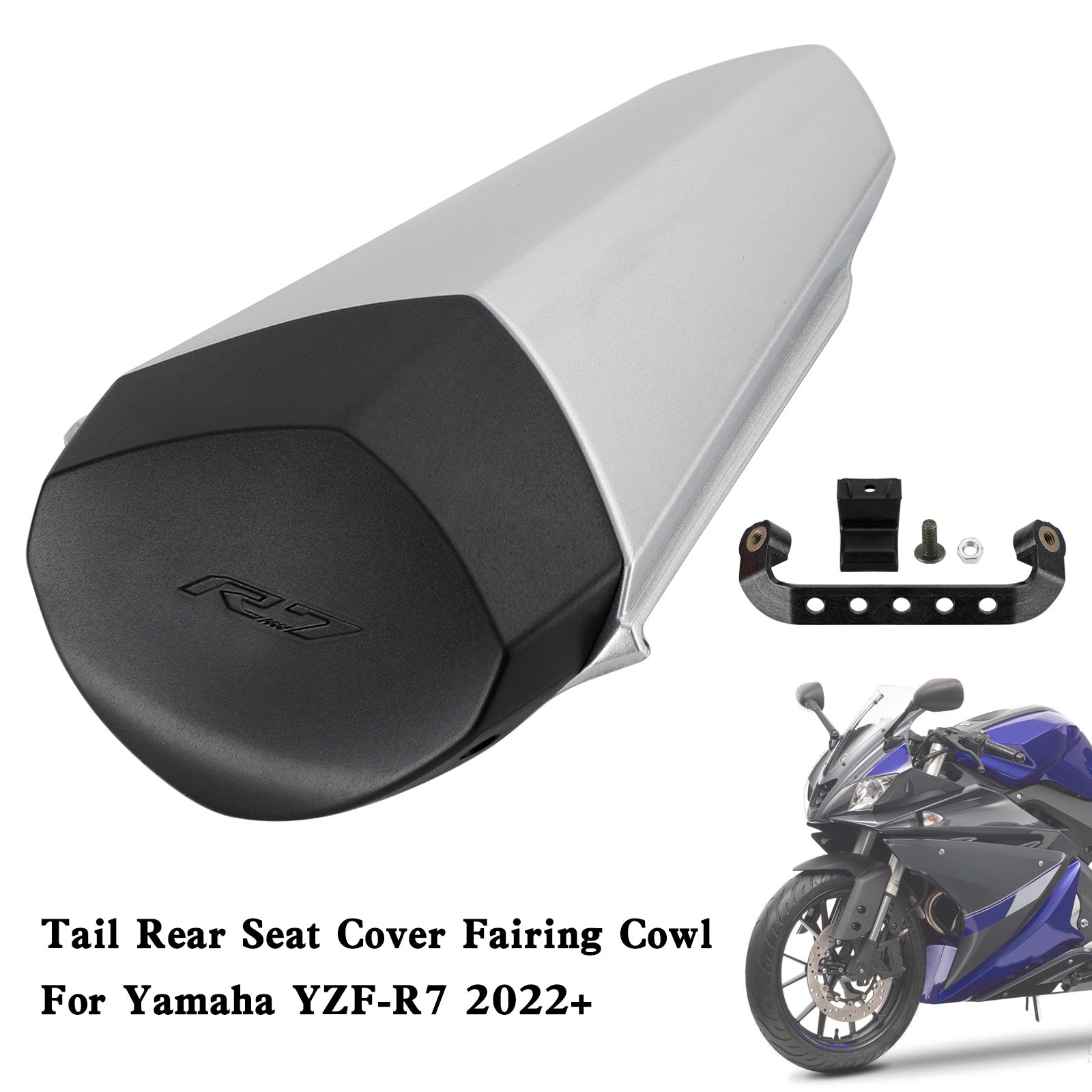 2022-2023 YAMAHA YZF-R7 YZF R7 zadné sedadlo Cover Cover COWL COWL