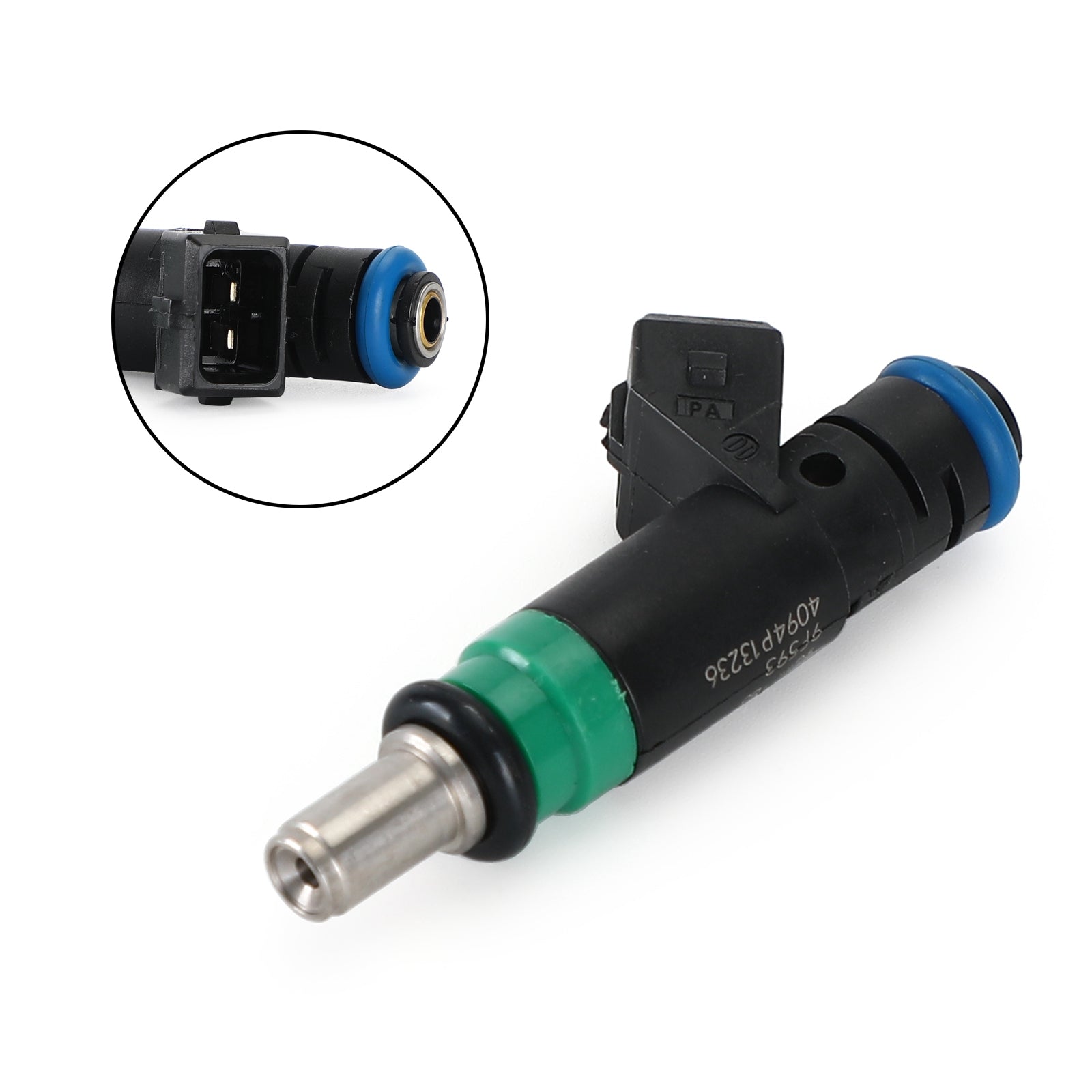 1 inyector de combustible 98MF-BB apto para Ford Fiesta V 2001-2008 Fusion 2002-2012 1.4L genérico