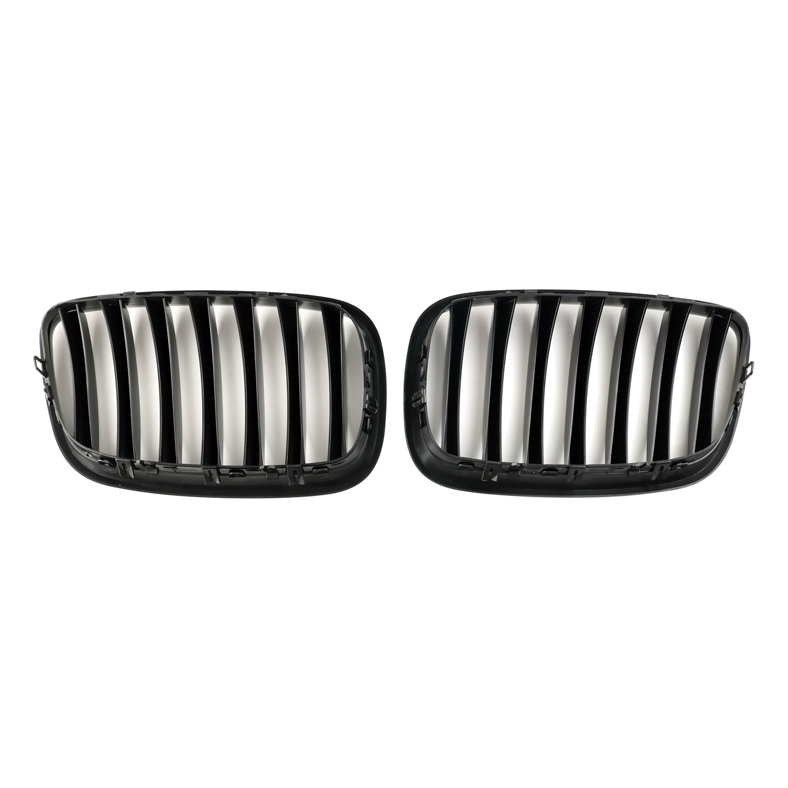 BMW X6 E71 2007-2014/x6 M (E71) 2009-2014/x6 Hybrid E72 2008-2011 Front Bumper Kidney Grille Grill Gloss Black