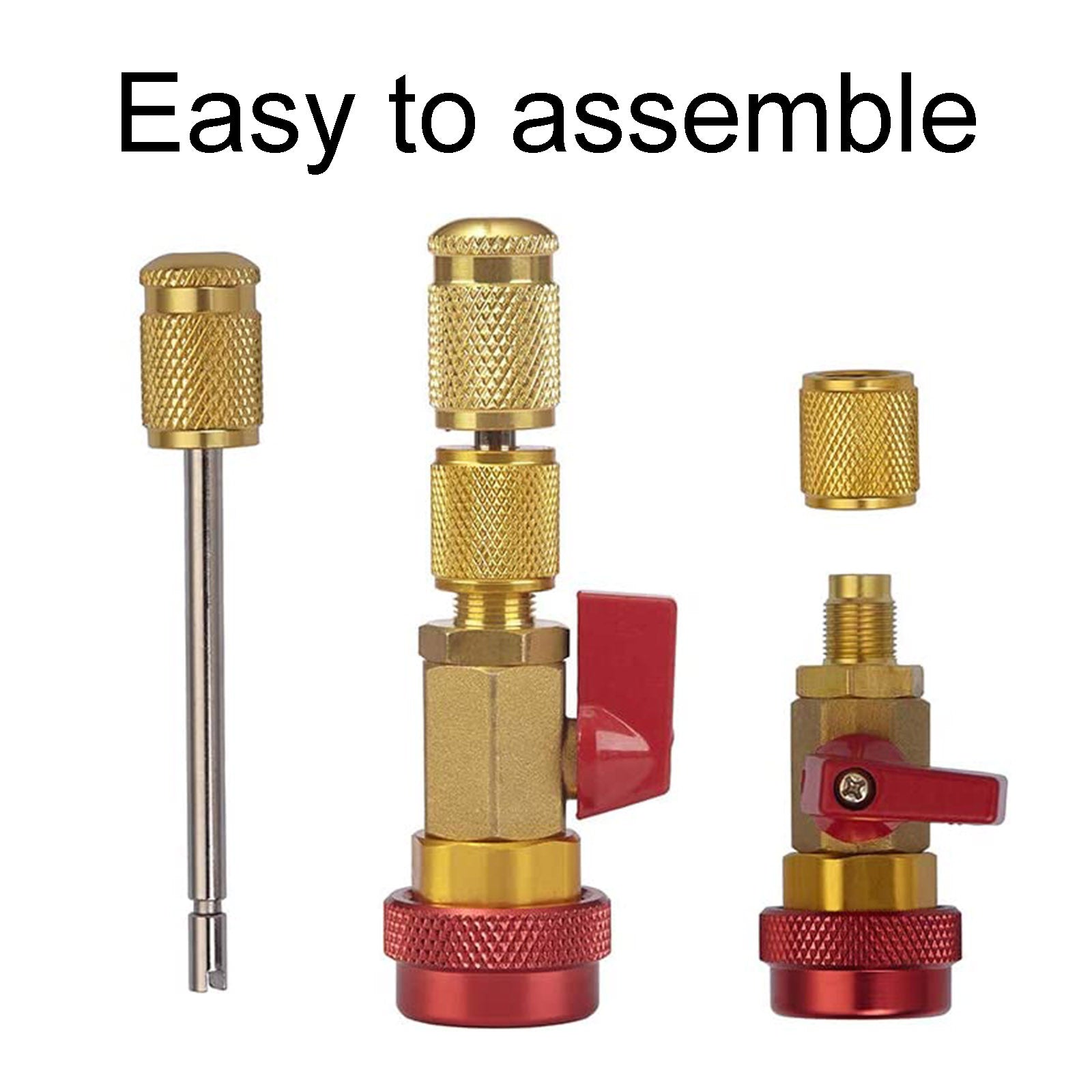Ensemble d'outils de démontage et d'installation de noyau de Valve automobile AC R134A R1234YF