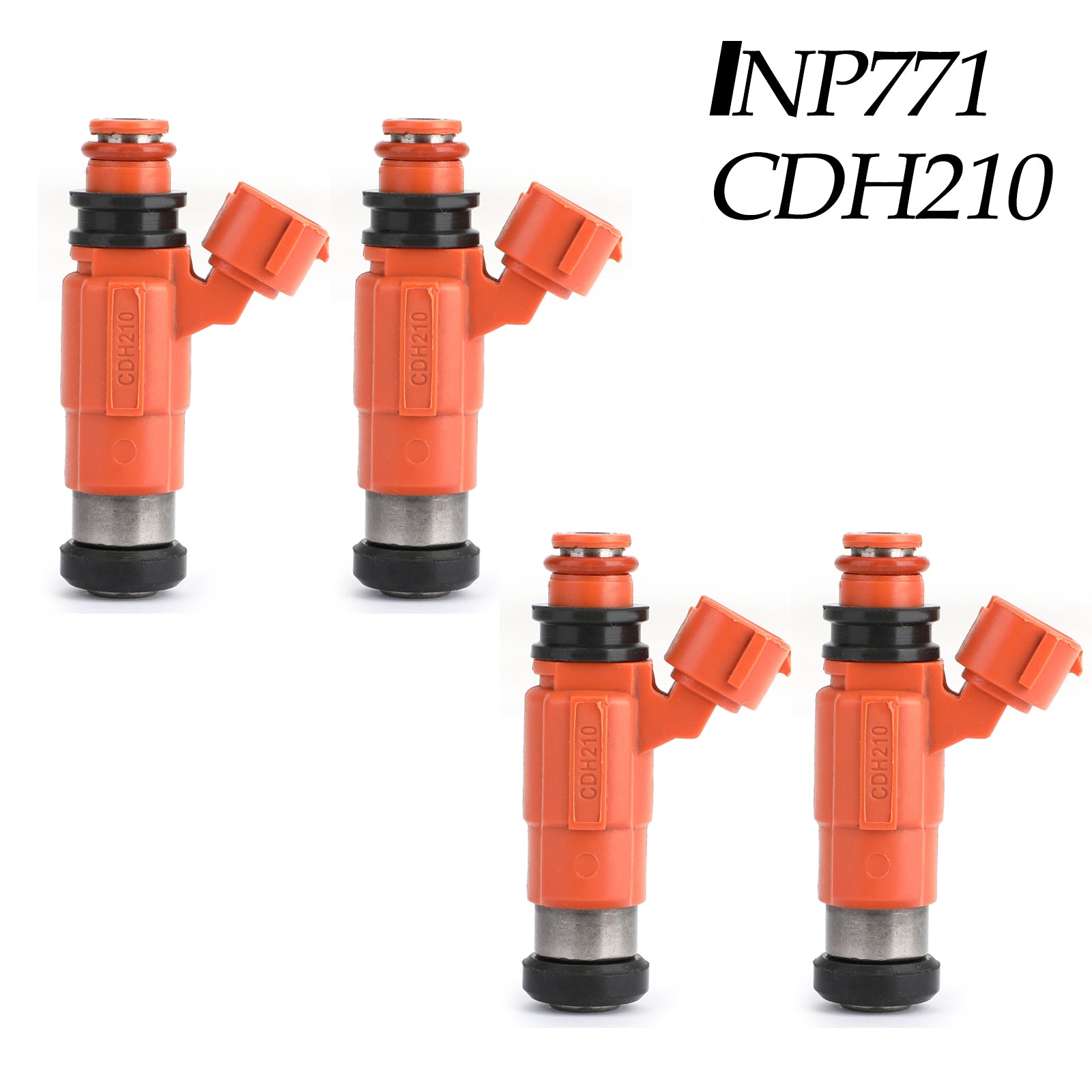 2000-2011 Yamaha F115 HP Outboard 1ks/4pcs Injectory paliva CDH210 68V-8A360-00-00 NP-771 M02771X4 842-12223 GENERIC