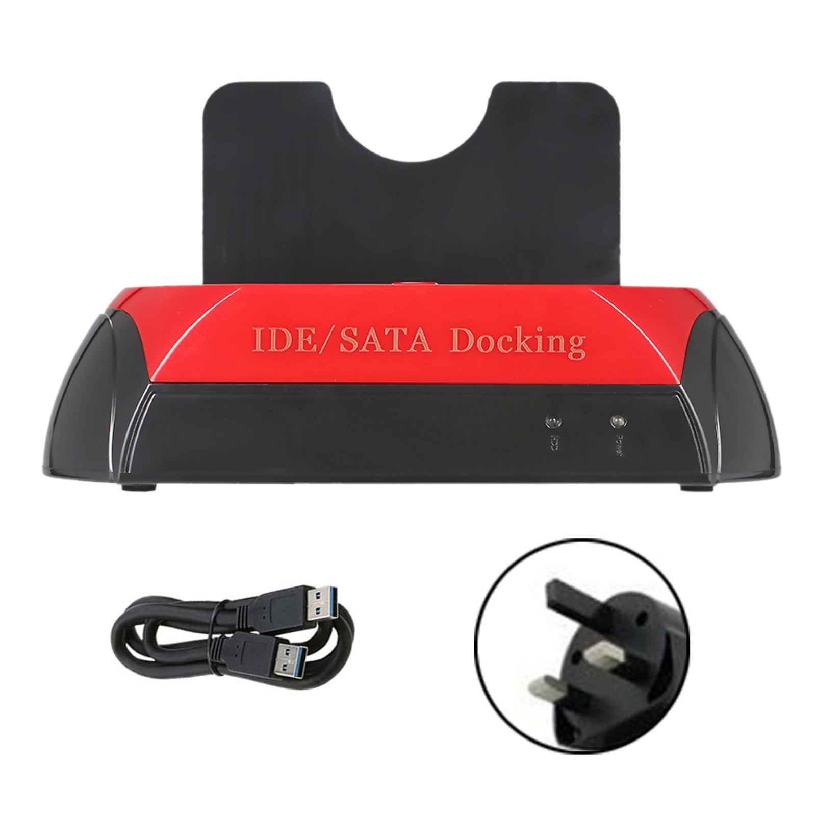 Estación de acoplamiento para disco duro TODO EN UNO, HD, doble bahía, USB a SATA IDE 2.5" 3.5" Reino Unido