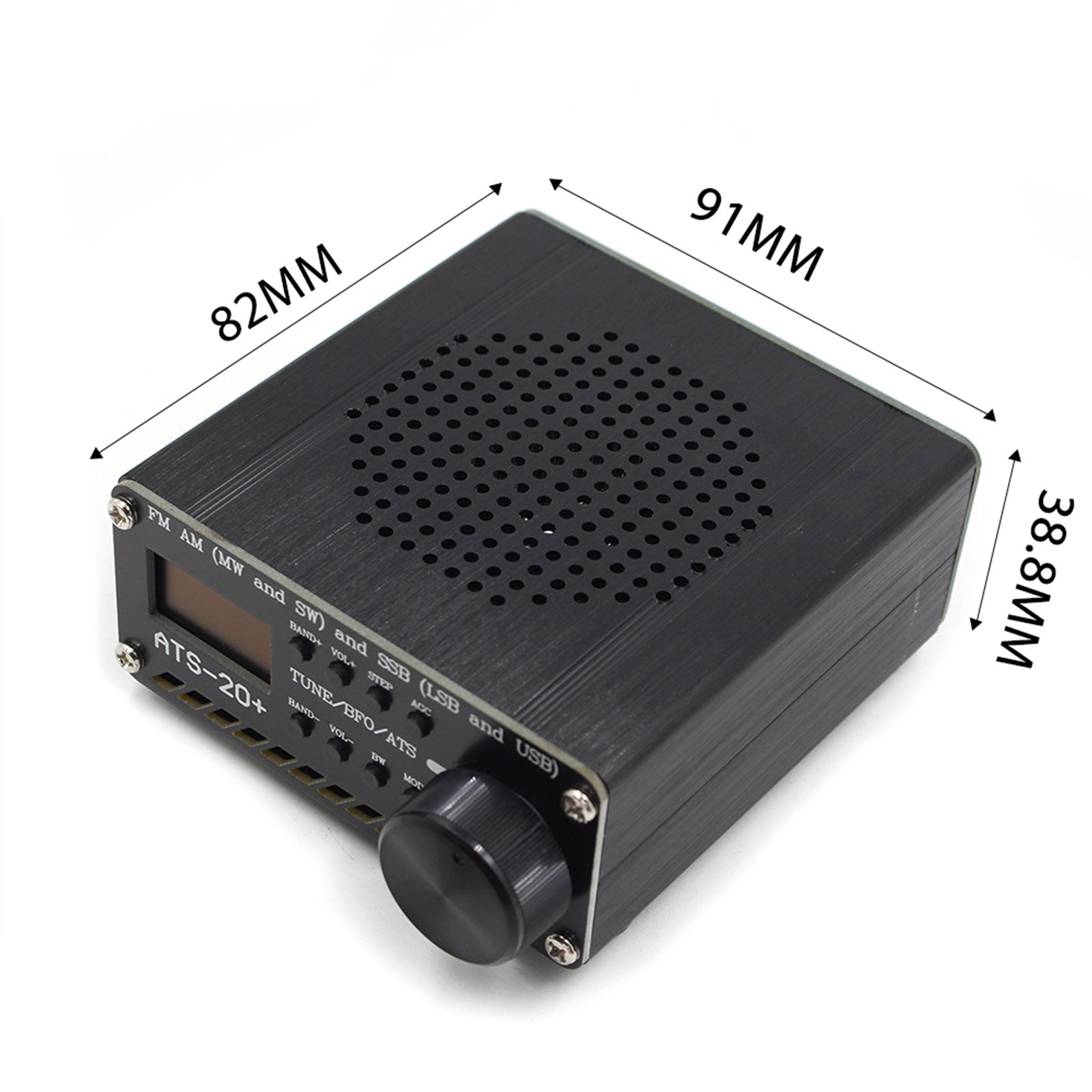Nieuwe ATS-20+ Si4732 All Band DSP-radio-ontvanger FM LW MW SW met 2.4" Aanraakscherm