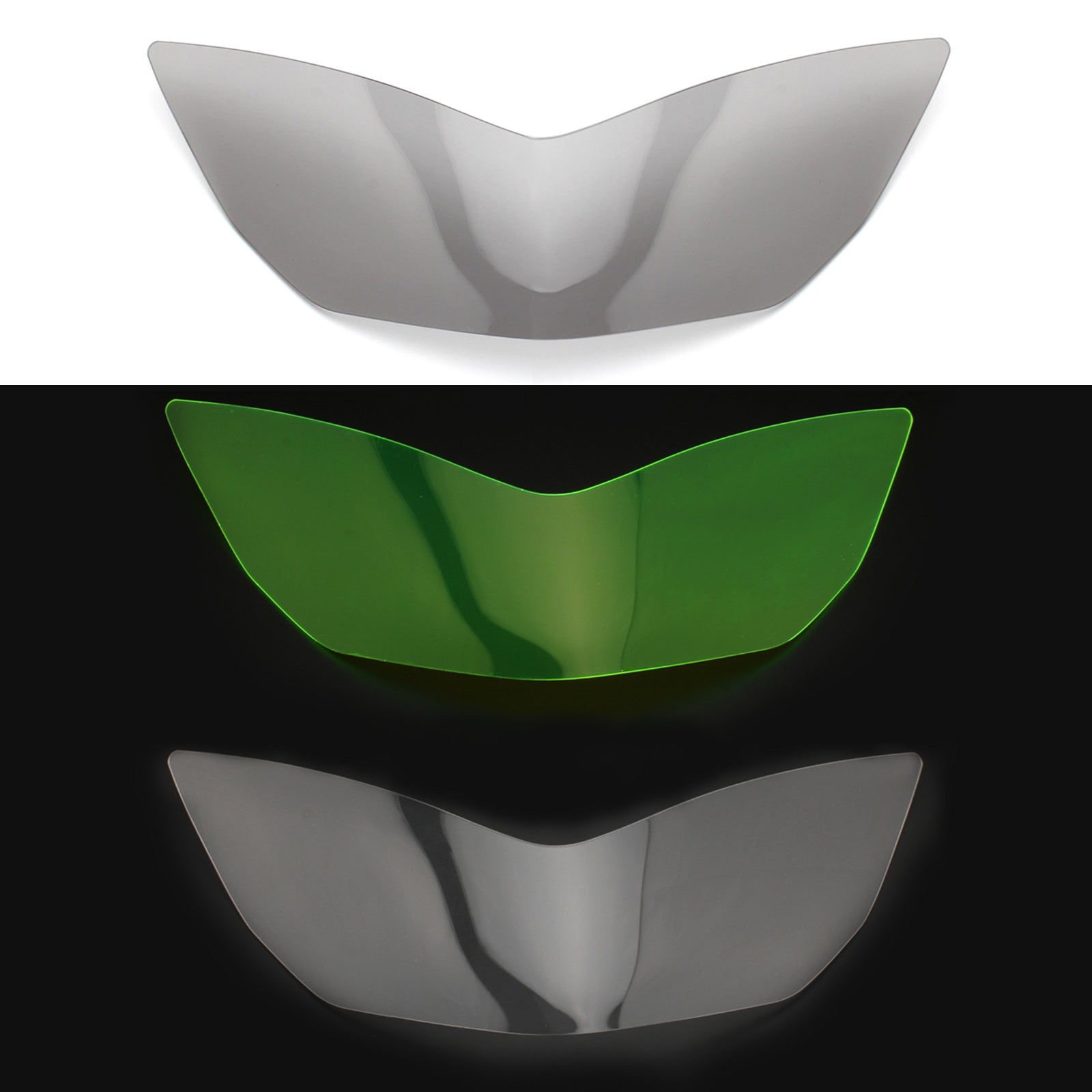 Protector de lente de faro delantero, lente protectora para Honda Forza 300 2018-2019, humo genérico