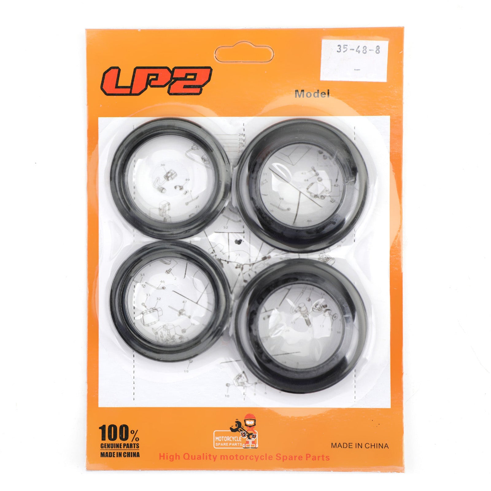 Vorkoliekeerringwisserset voor Yamaha SR400 XVS125 YP125 YP250 YP400 5JX-23145-00 37P-F3145-00 Generiek