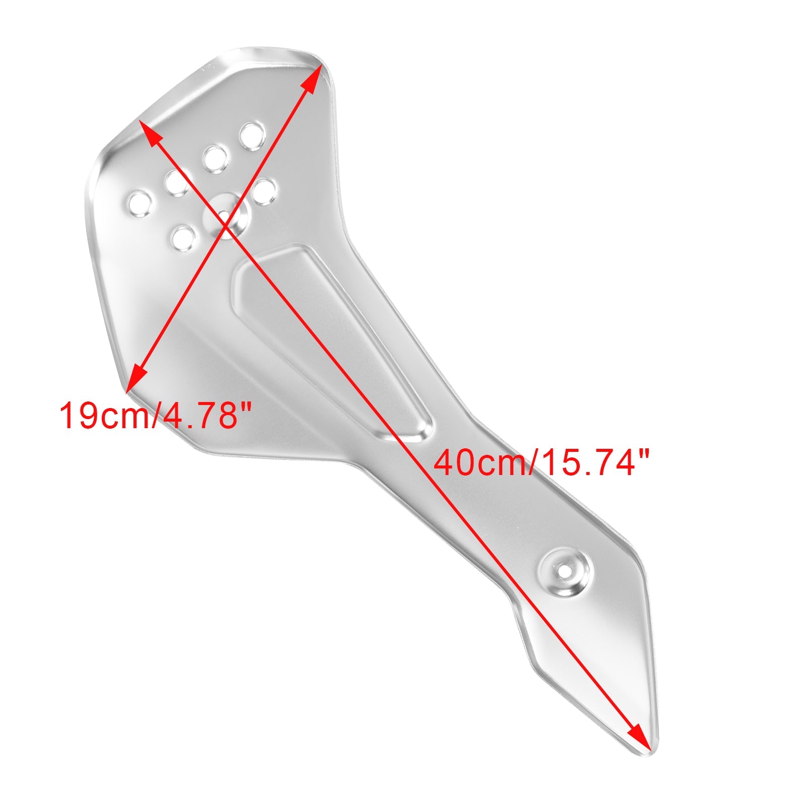 2021 Trident 660 Nedre motor Magebeskyttelsesplater Side Fairing Generic
