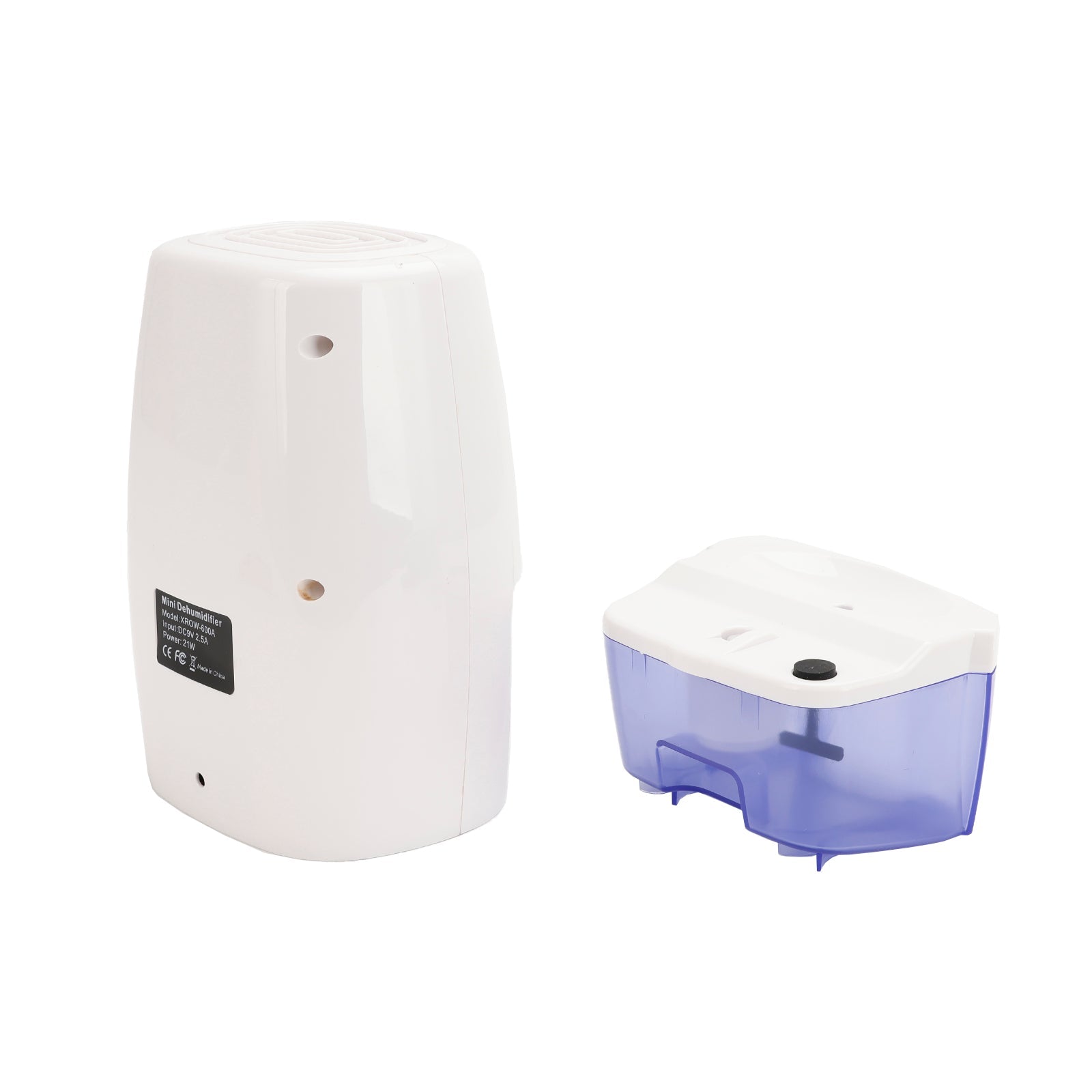 Mini déshumidificateur d'air portatif de 500ML pour l'humidité/moisissure/humidité dans la maison Ultra silencieux