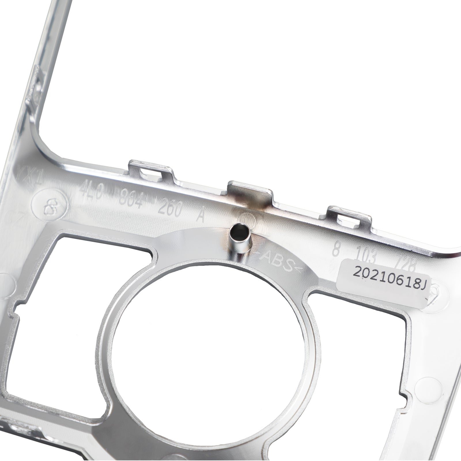 Front Console Frame 4L0864260A Silver för Audi Q7 2007-2014